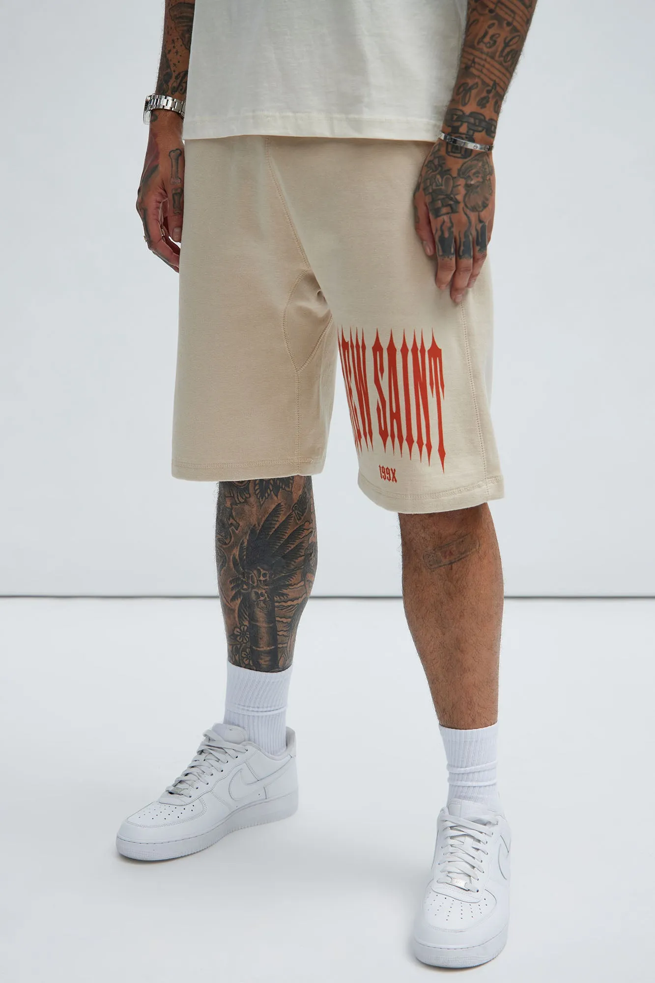 199X Edge Sweatshorts - Cream