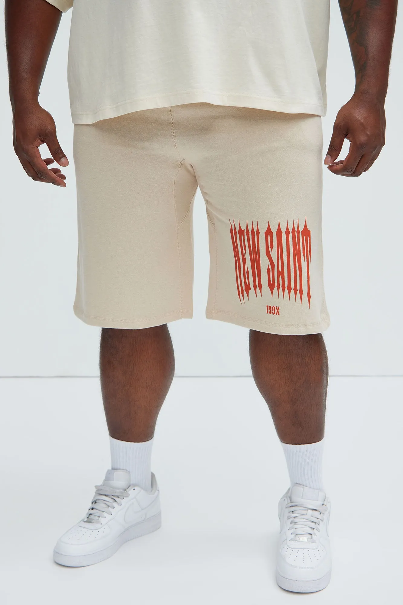 199X Edge Sweatshorts - Cream