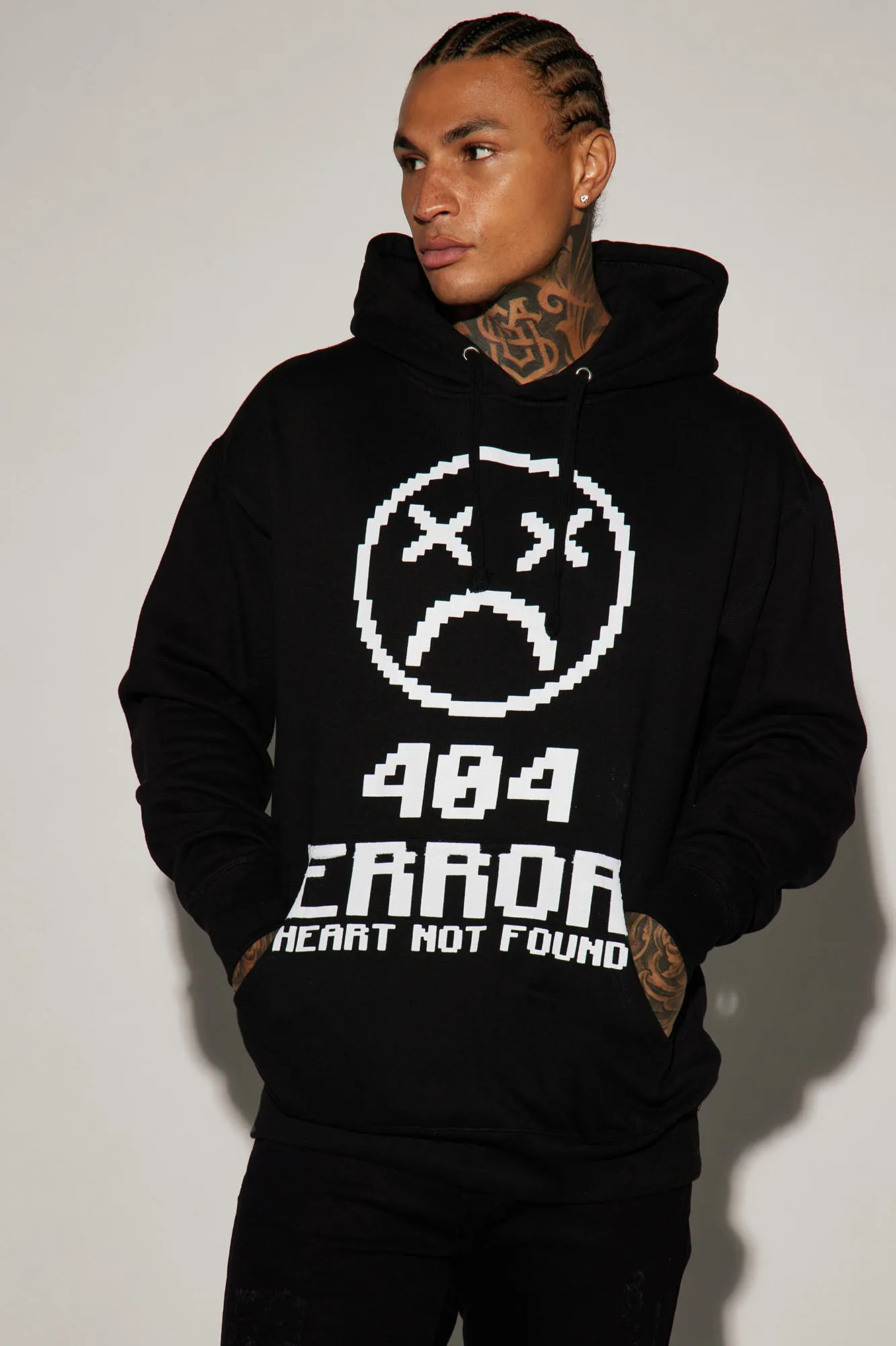 404 Hoodie - Black