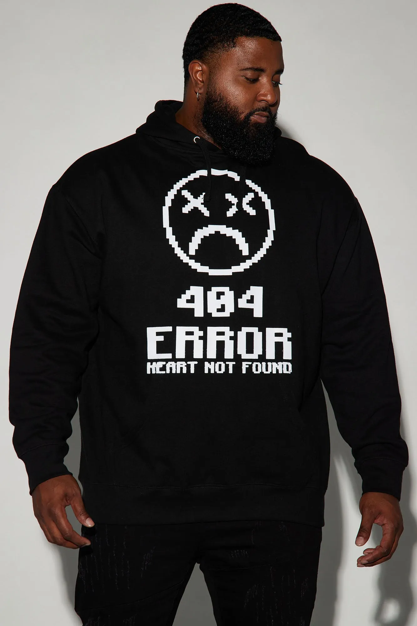 404 Hoodie - Black