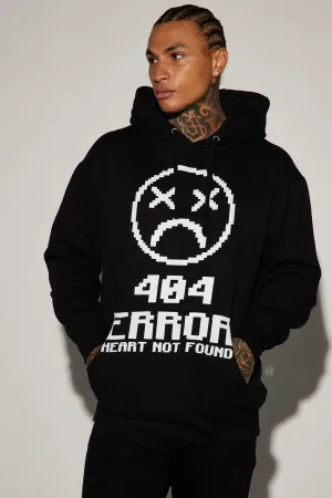 404 Hoodie - Black