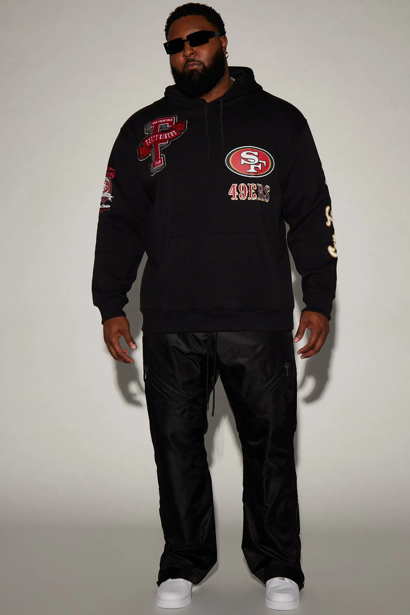 49ers Campus Hoodie - Black