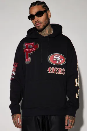 49ers Campus Hoodie - Black