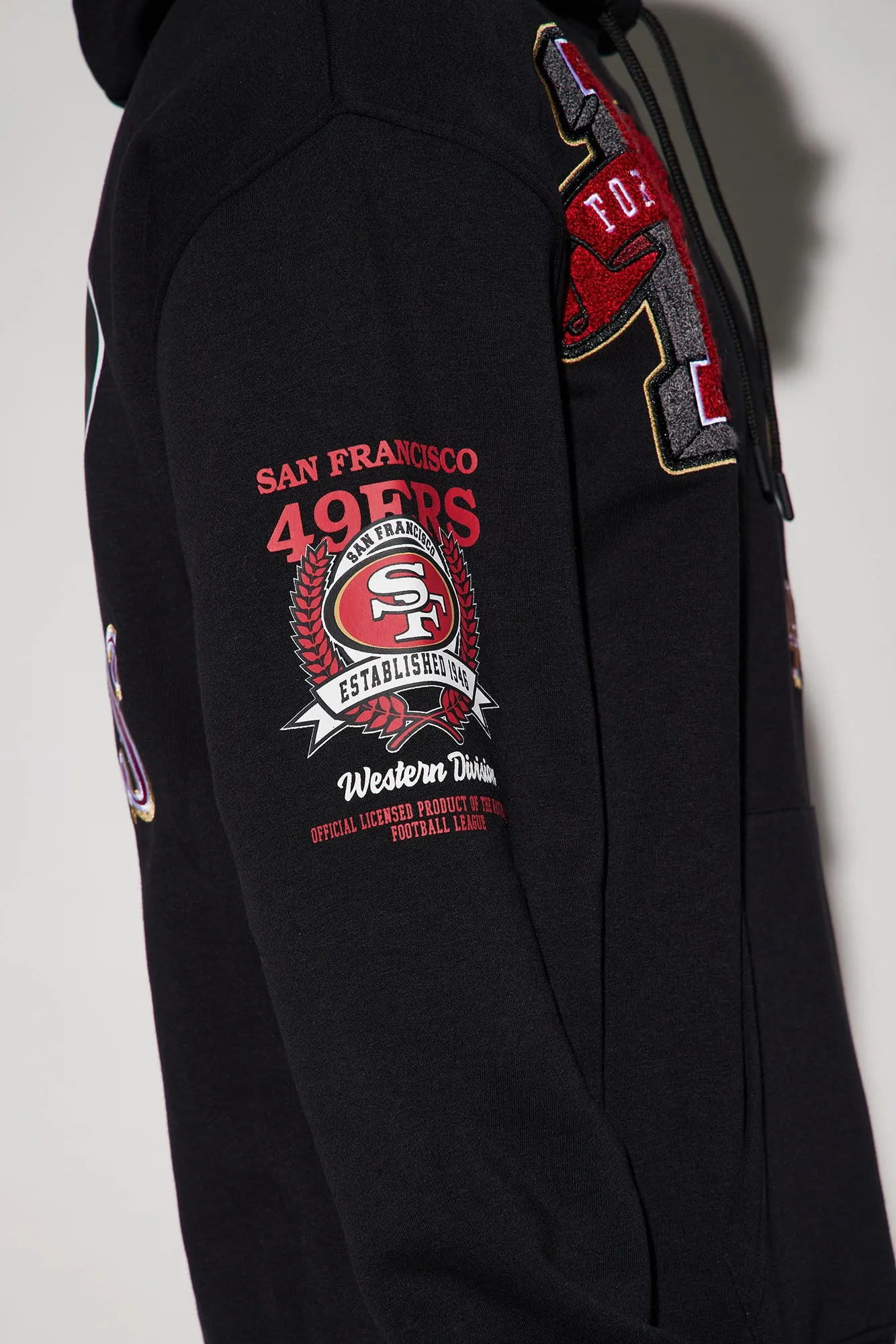 49ers Campus Hoodie - Black