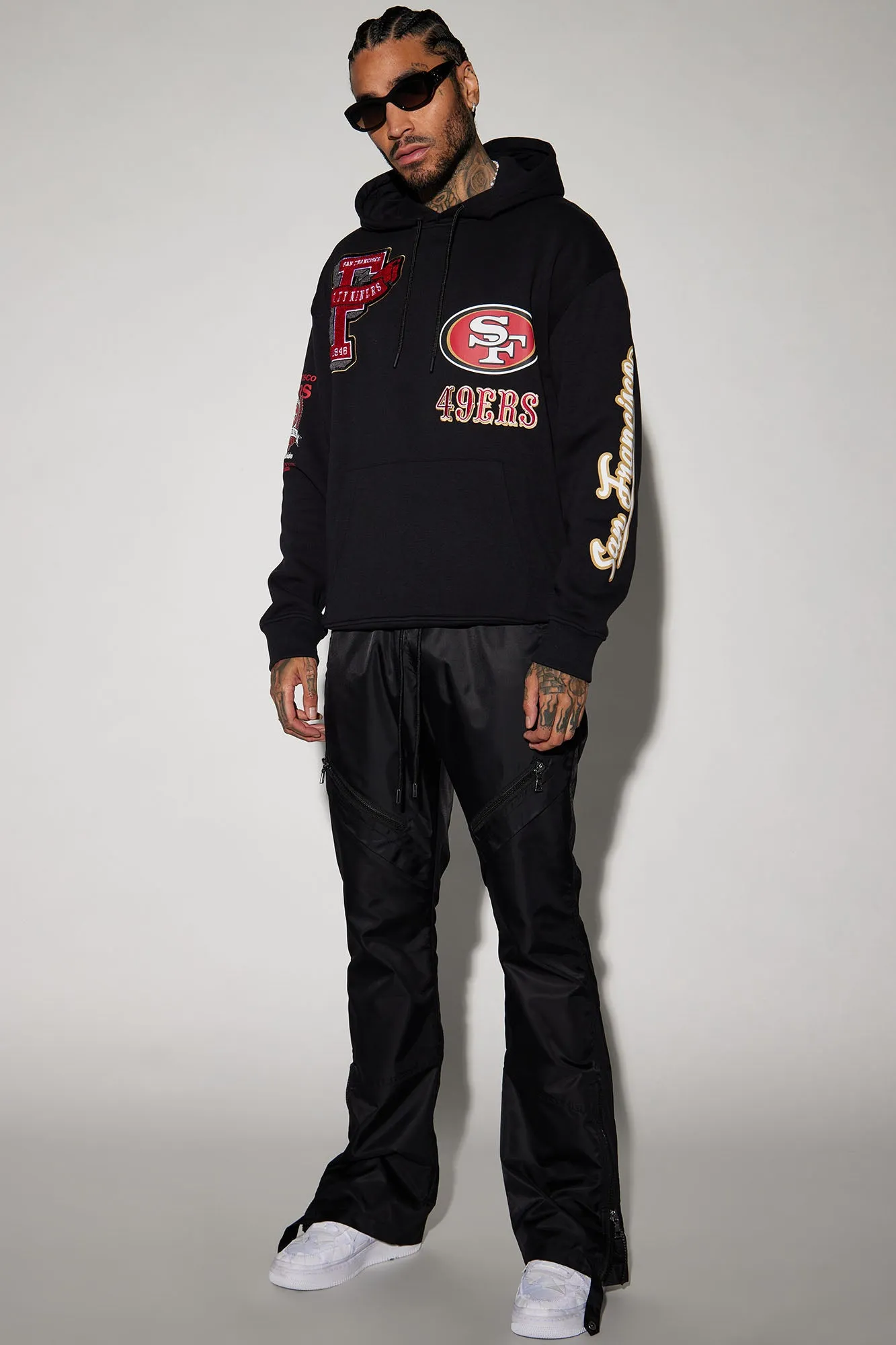 49ers Campus Hoodie - Black