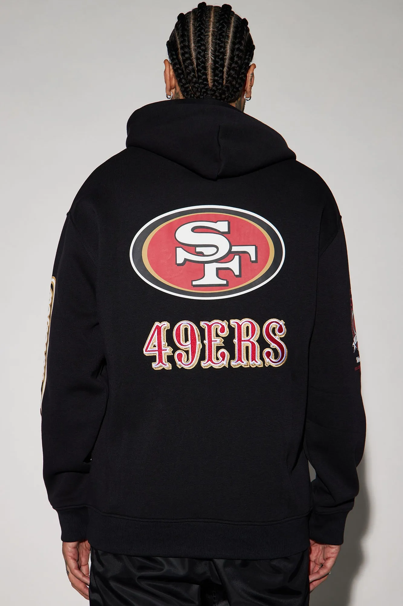 49ers Campus Hoodie - Black