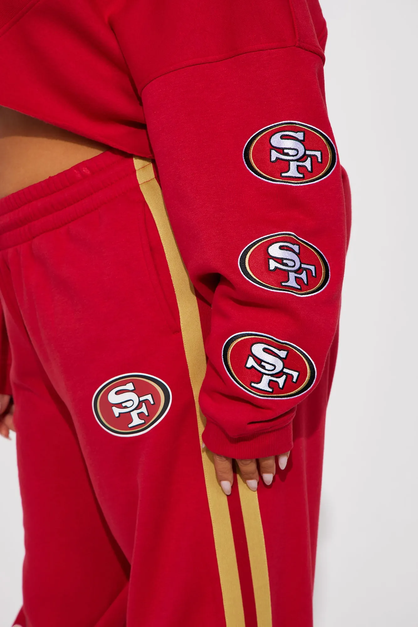 49ers Second Half Come-Back Zip Sweatshirt - Red