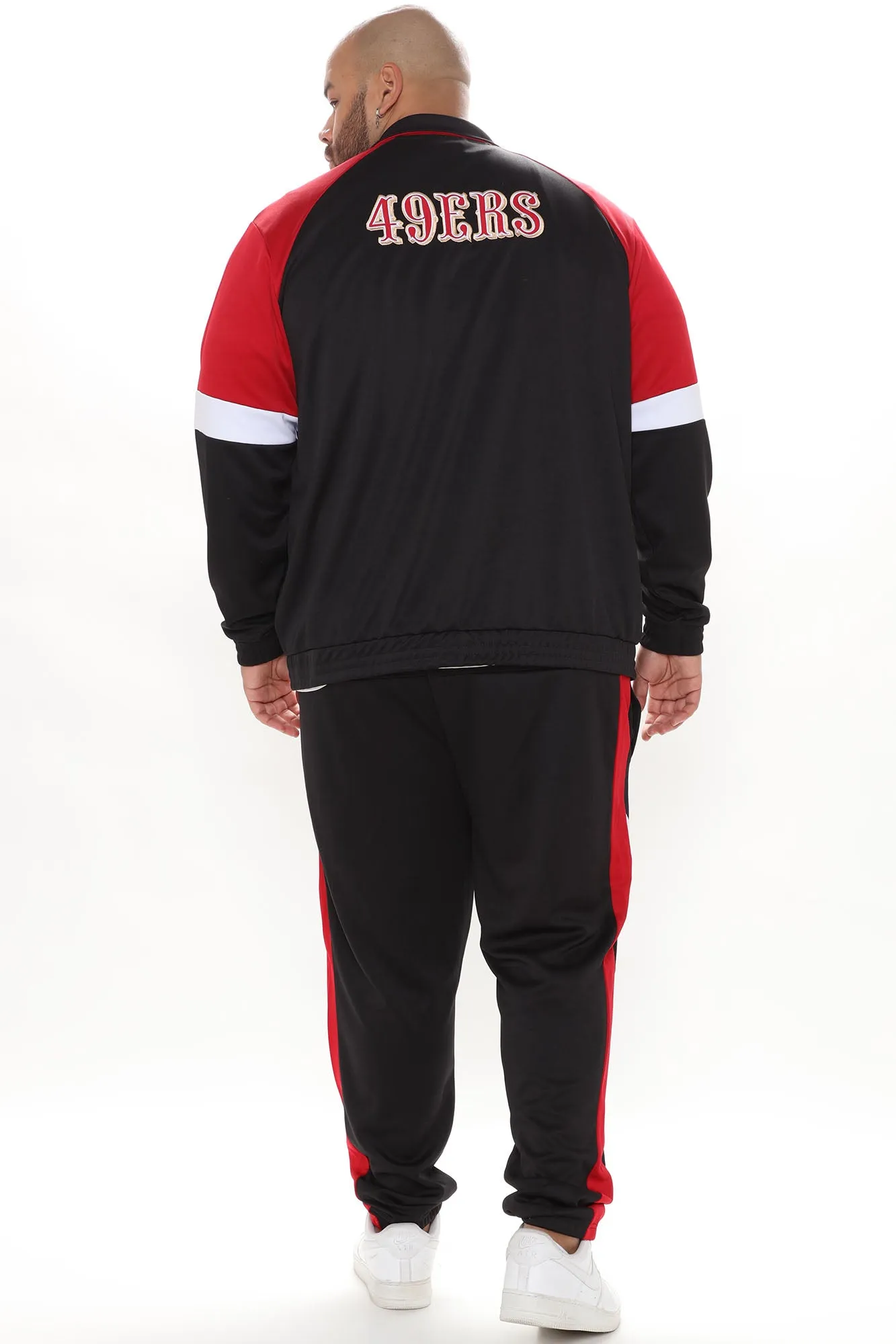 49ers Track Top - Black