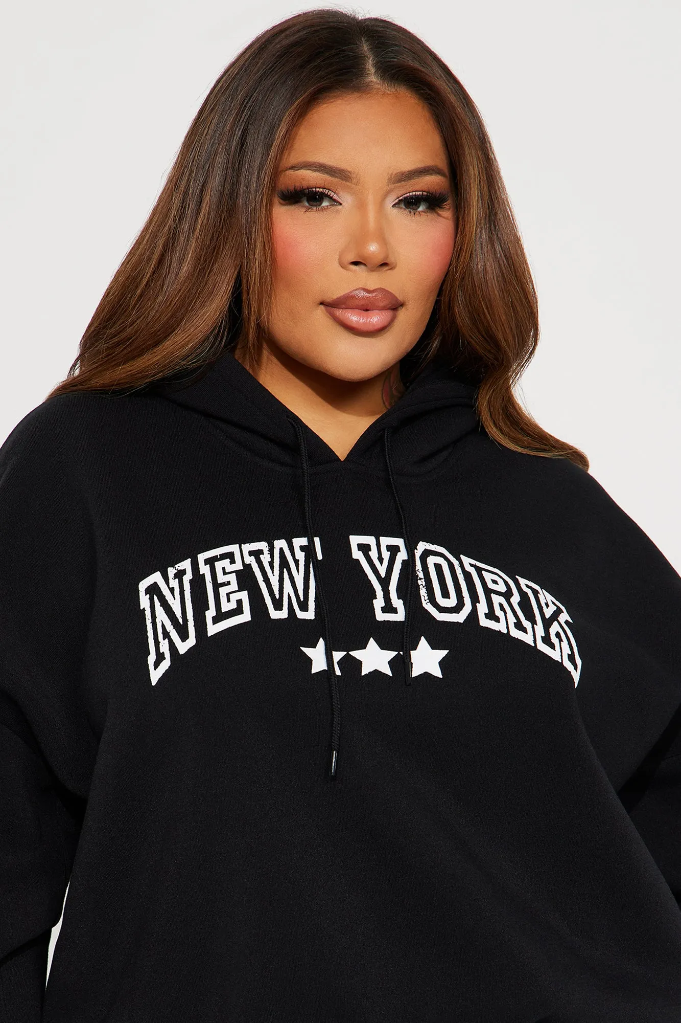 A New York Minute Hoodie - Black