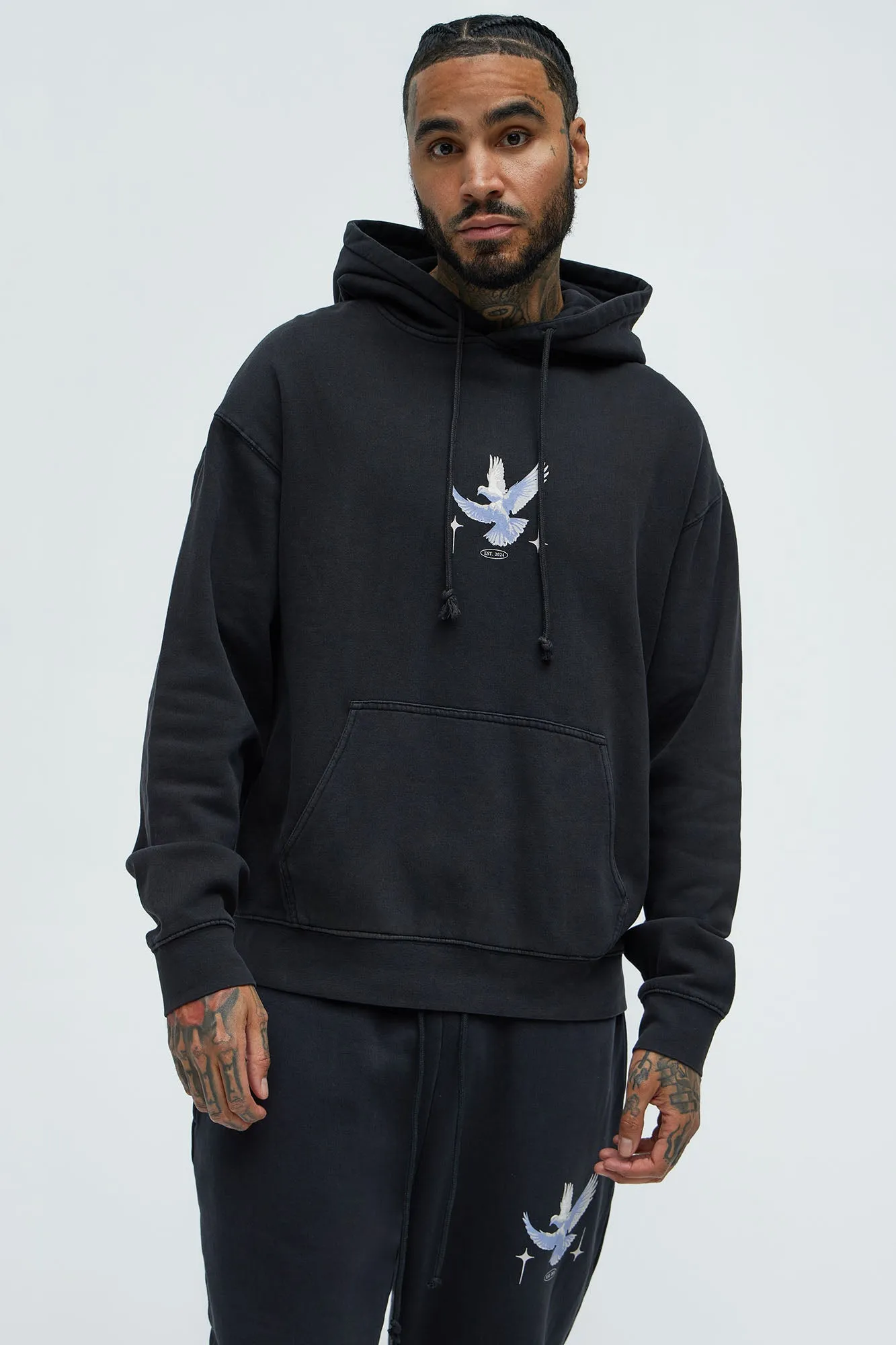 Above It All Hoodie - Black