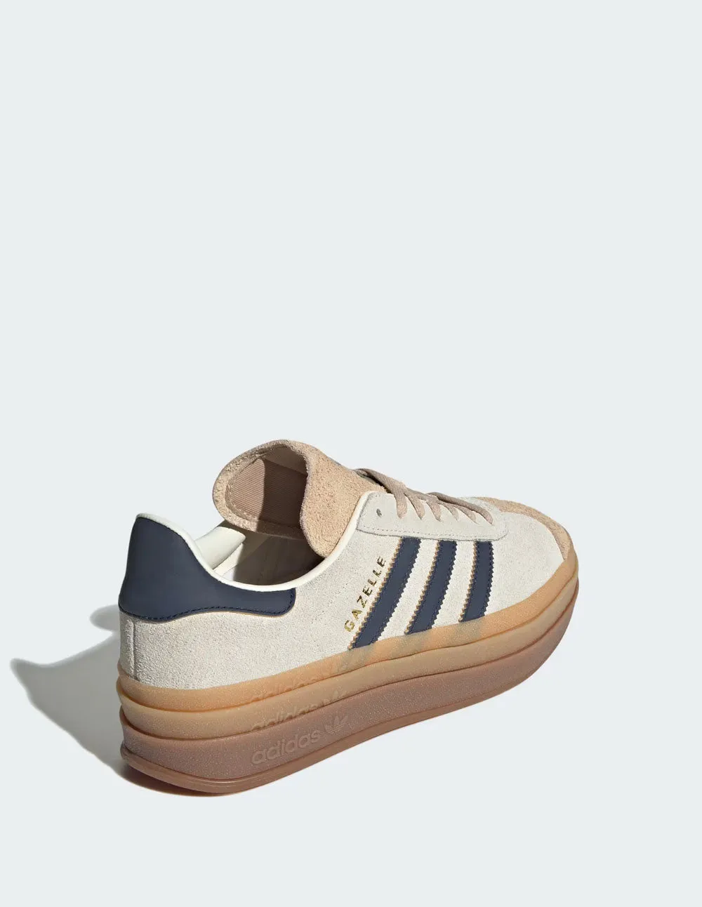 adidas Gazelle Bold Beiges y Azules Mujer