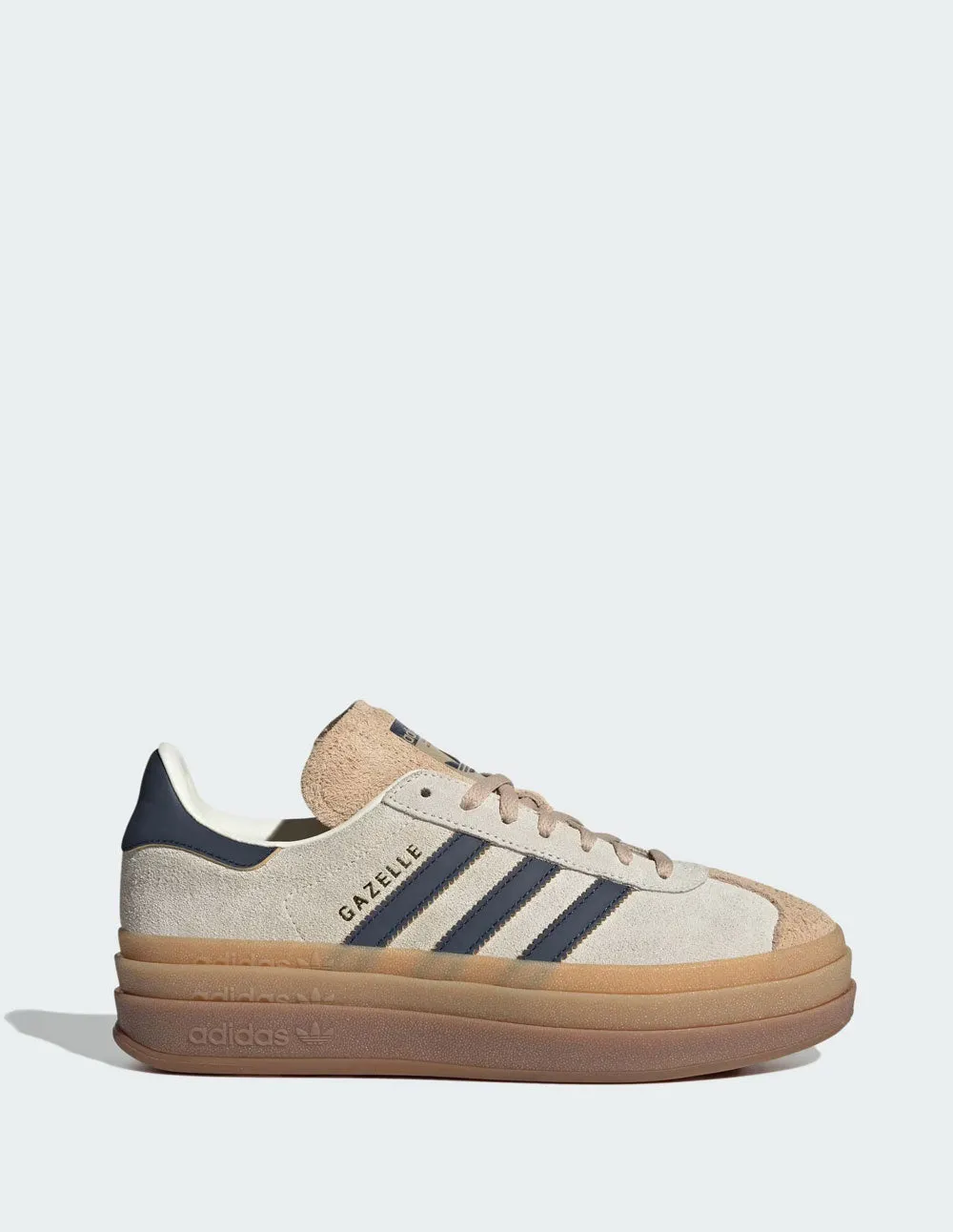 adidas Gazelle Bold Beiges y Azules Mujer