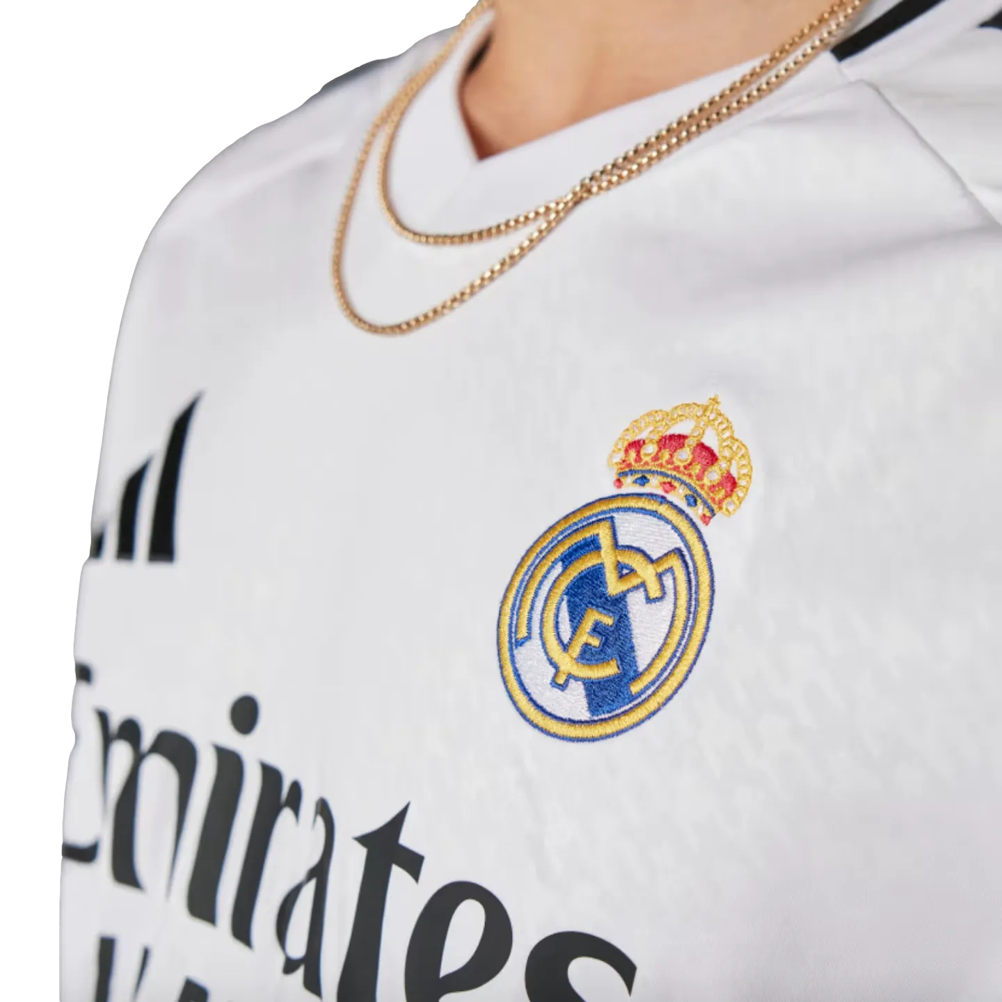 Adidas Real Madrid 24/25 Long Sleeve Home Jersey