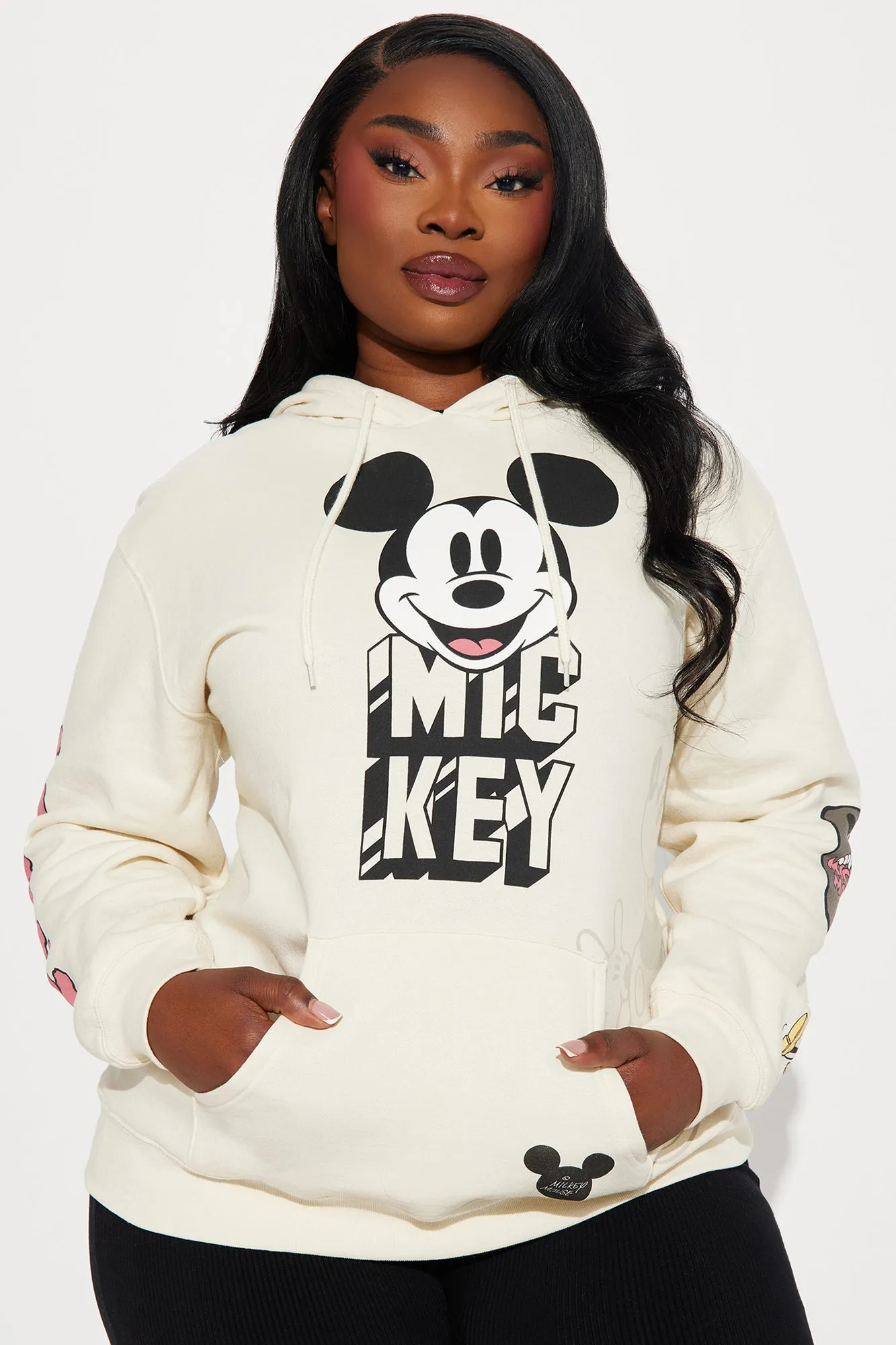 Always An Icon Mickey Mouse Hoodie - Ivory