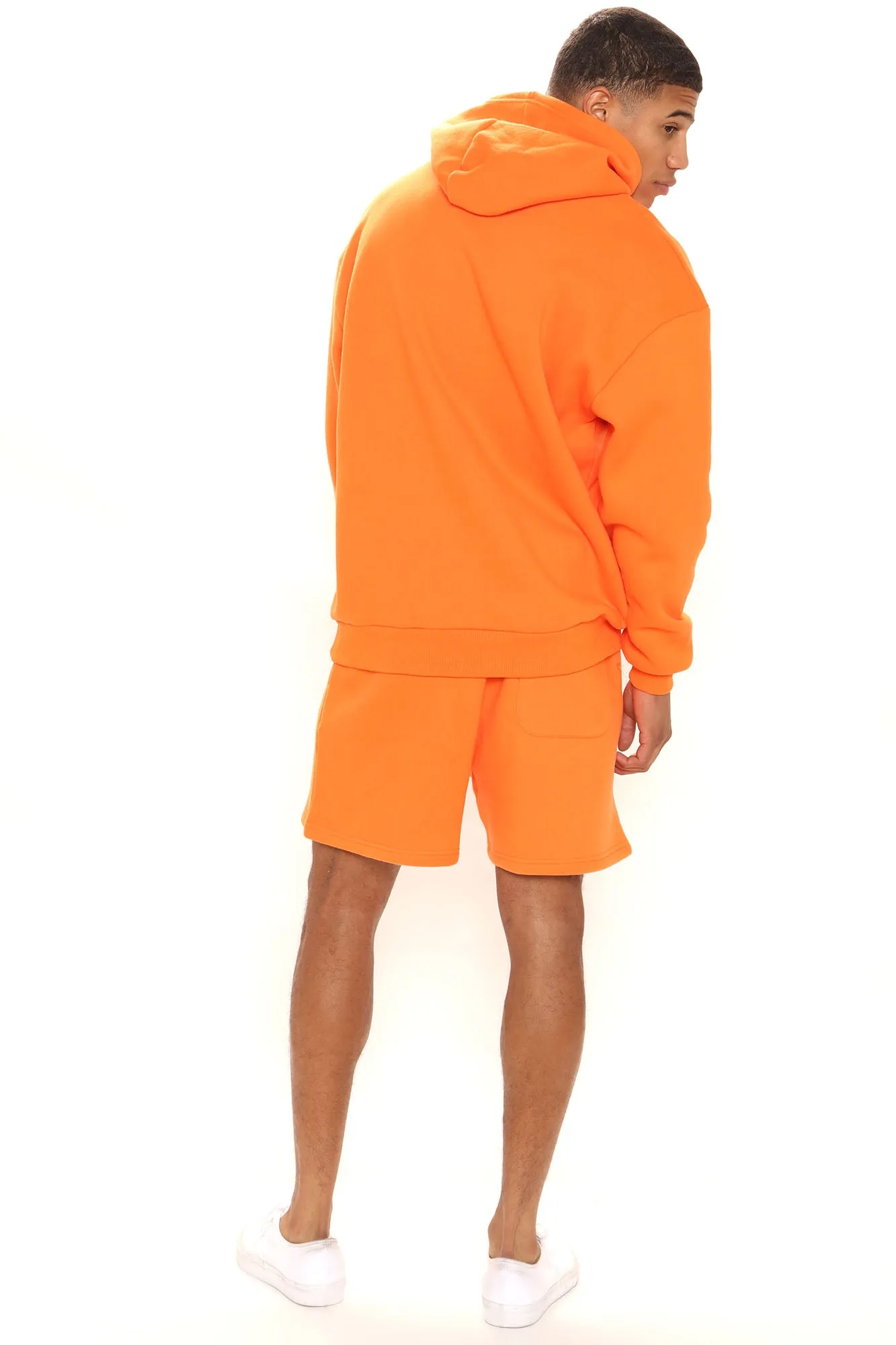 Always Ready Vintage Fleece Shorts - Orange