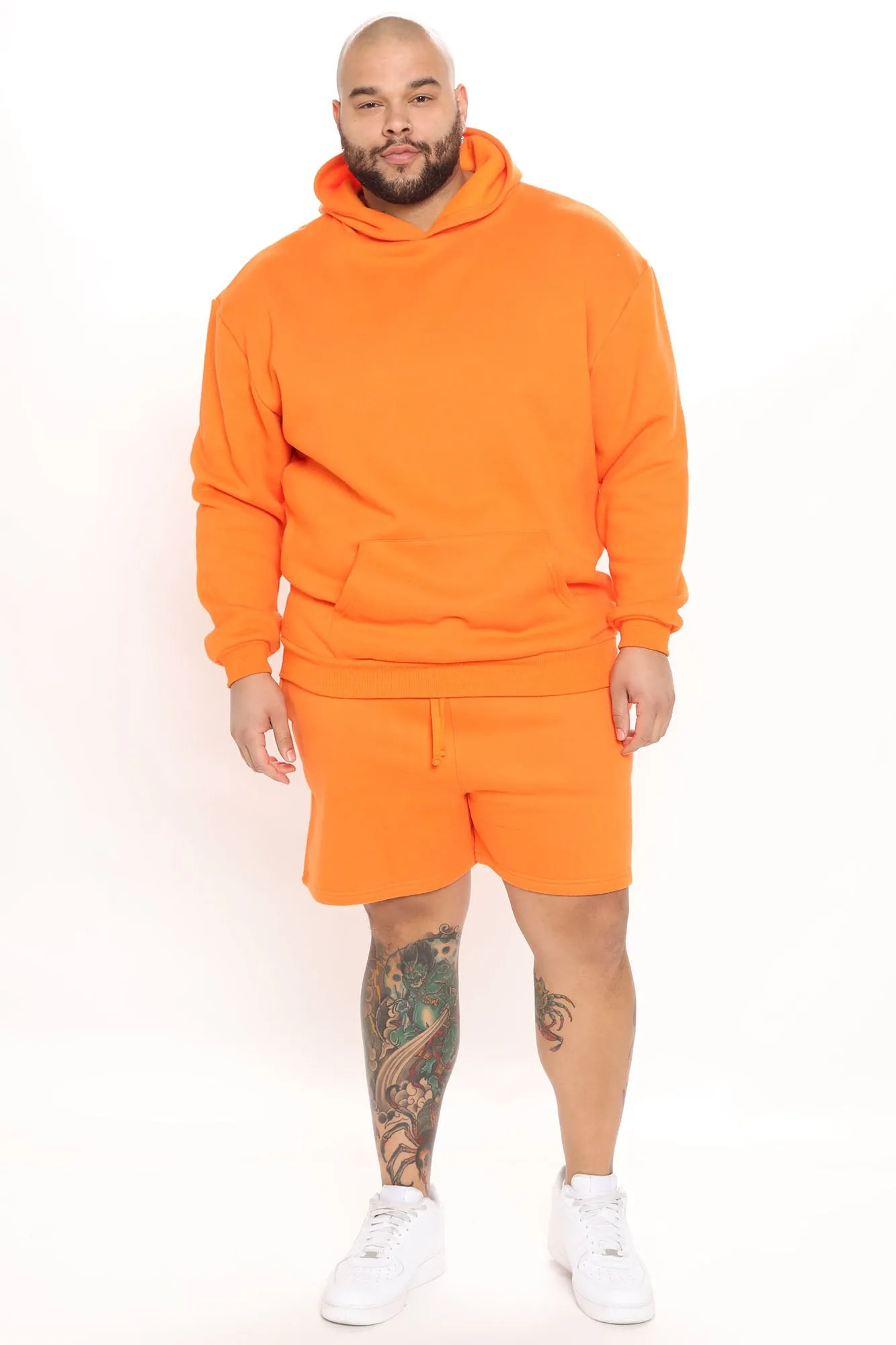 Always Ready Vintage Fleece Shorts - Orange