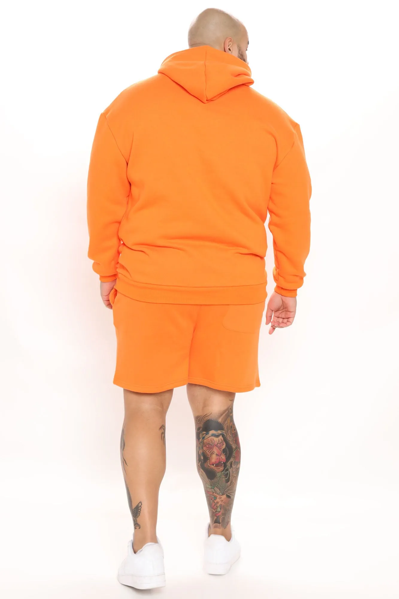 Always Ready Vintage Fleece Shorts - Orange