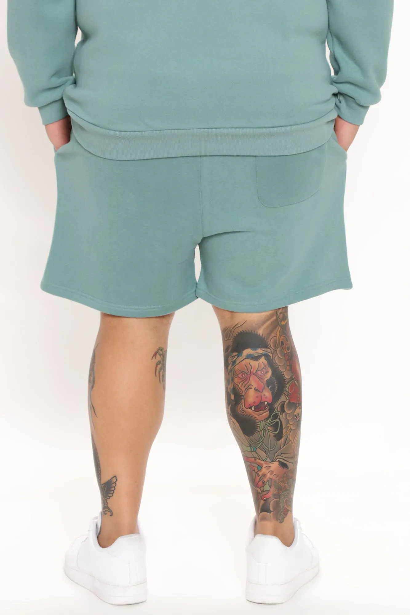 Always Ready Vintage Fleece Shorts - Teal