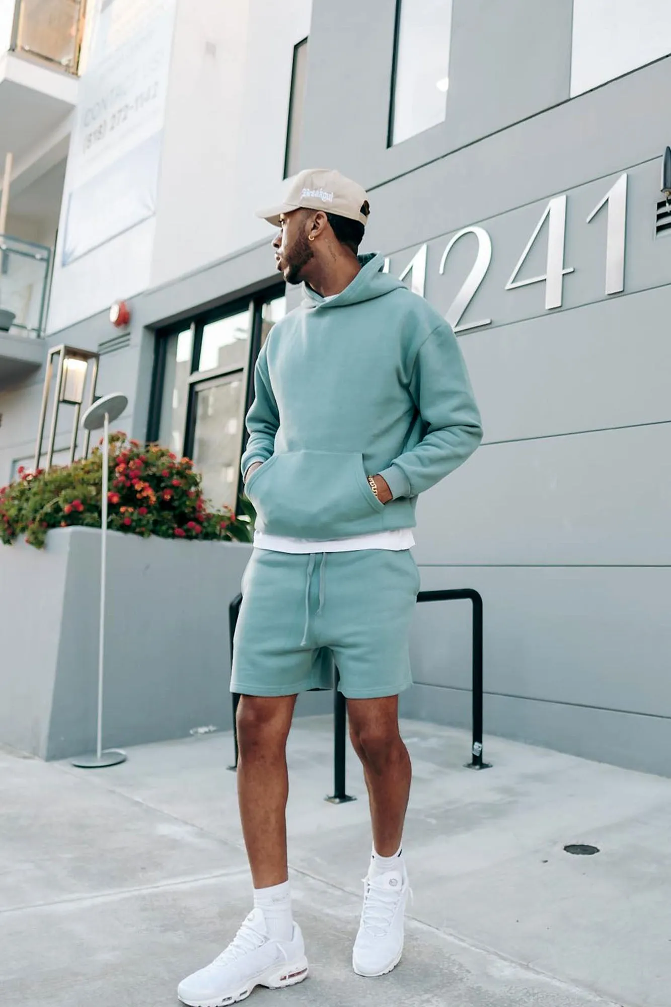 Always Ready Vintage Fleece Shorts - Teal