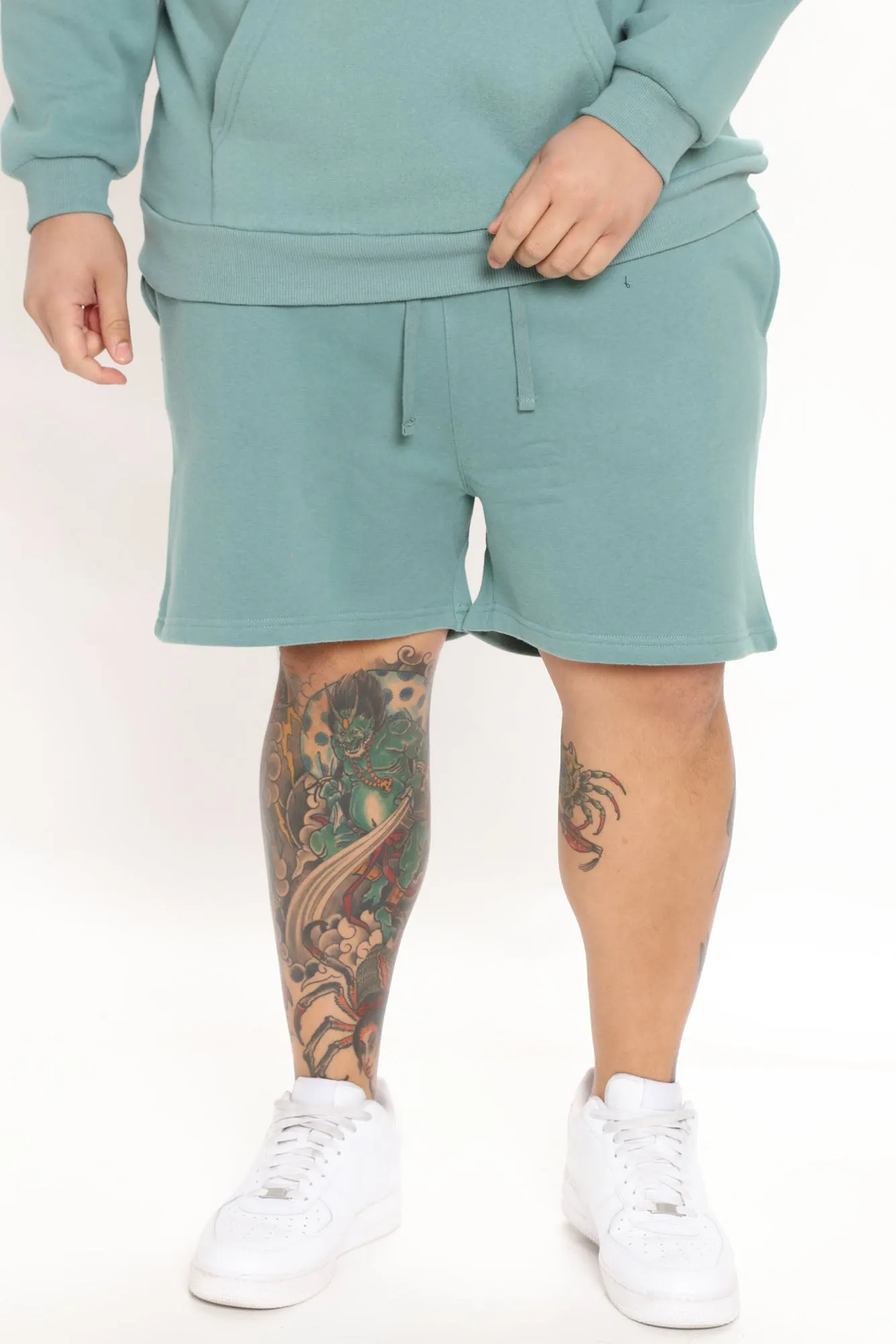 Always Ready Vintage Fleece Shorts - Teal