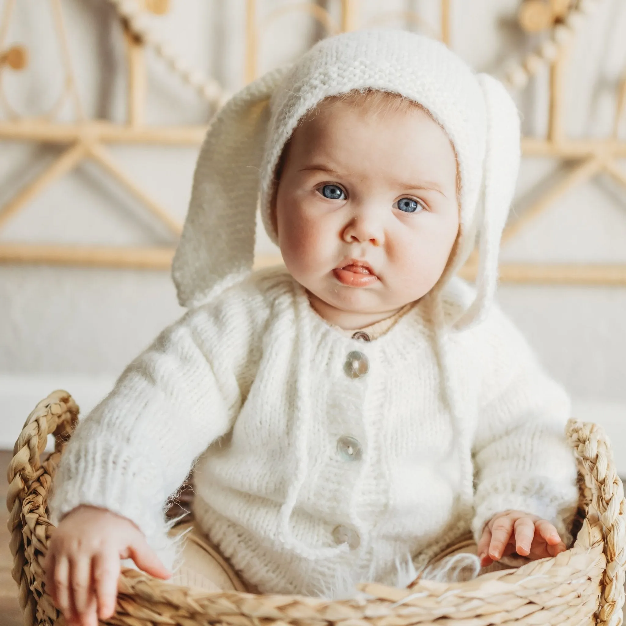 Angora Cardigan Sweater for Babies & Toddlers