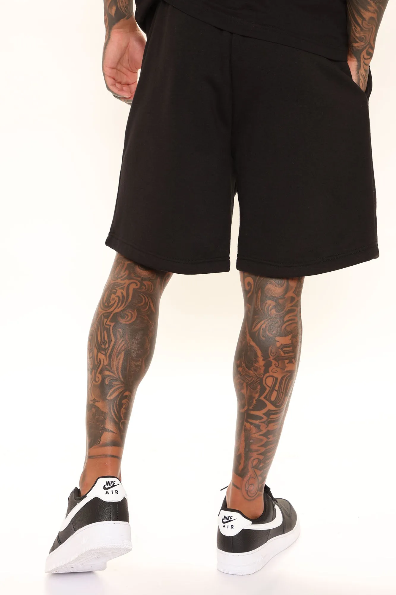 Anti Social Teddy Shorts - Black