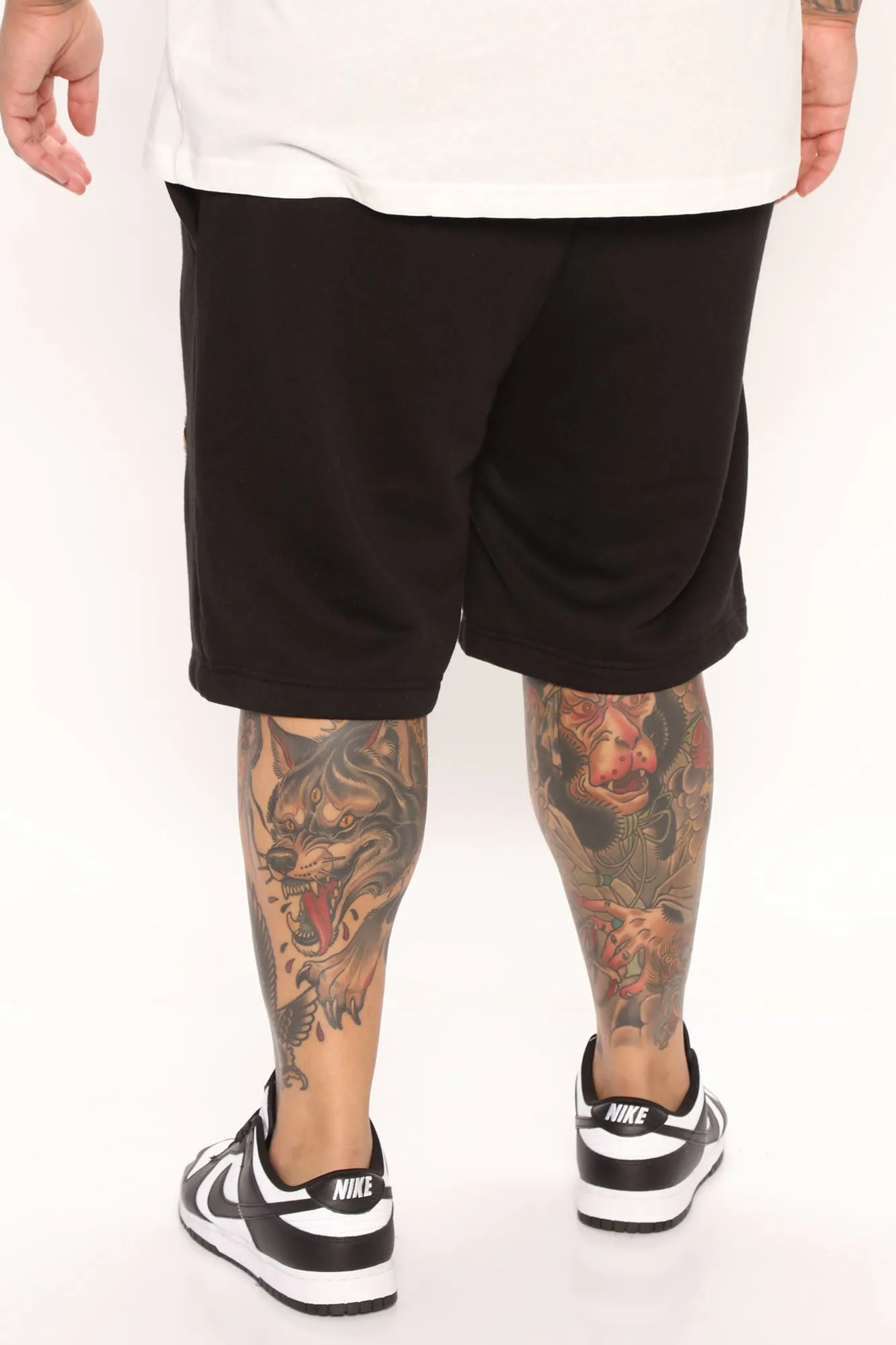 Anti Social Teddy Shorts - Black