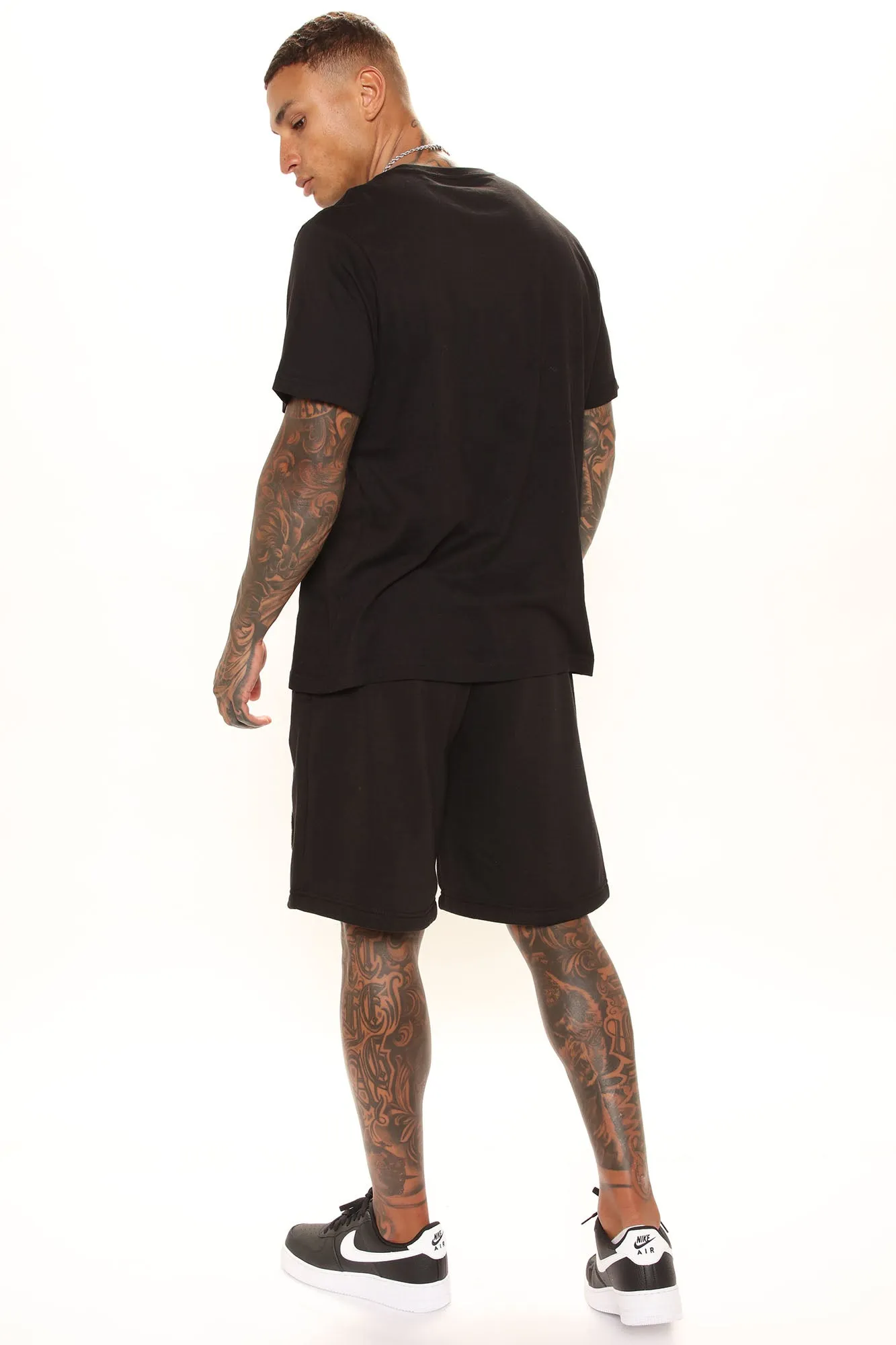 Anti Social Teddy Shorts - Black