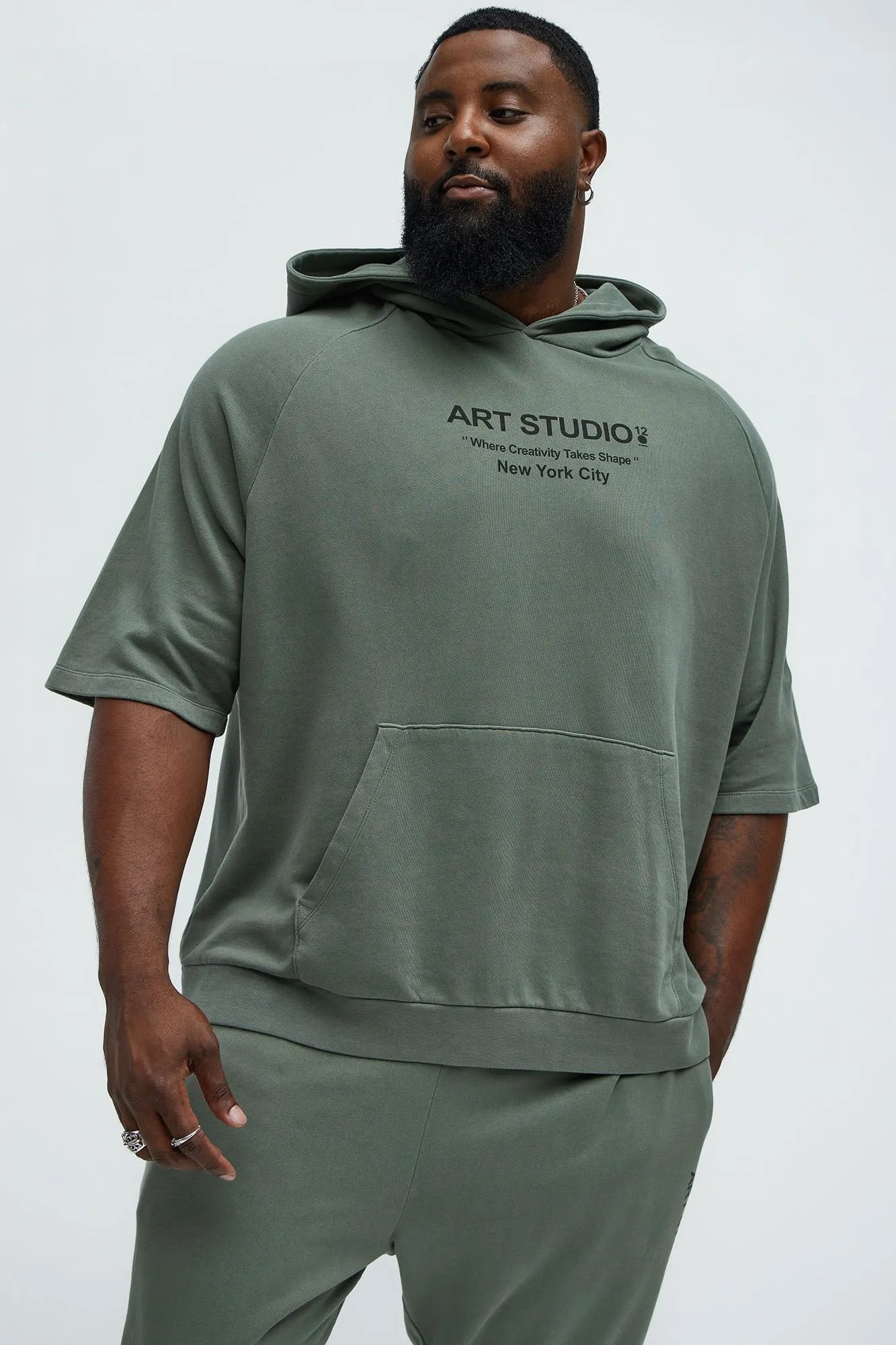 Art Studio NYC Hoodie - Charcoal