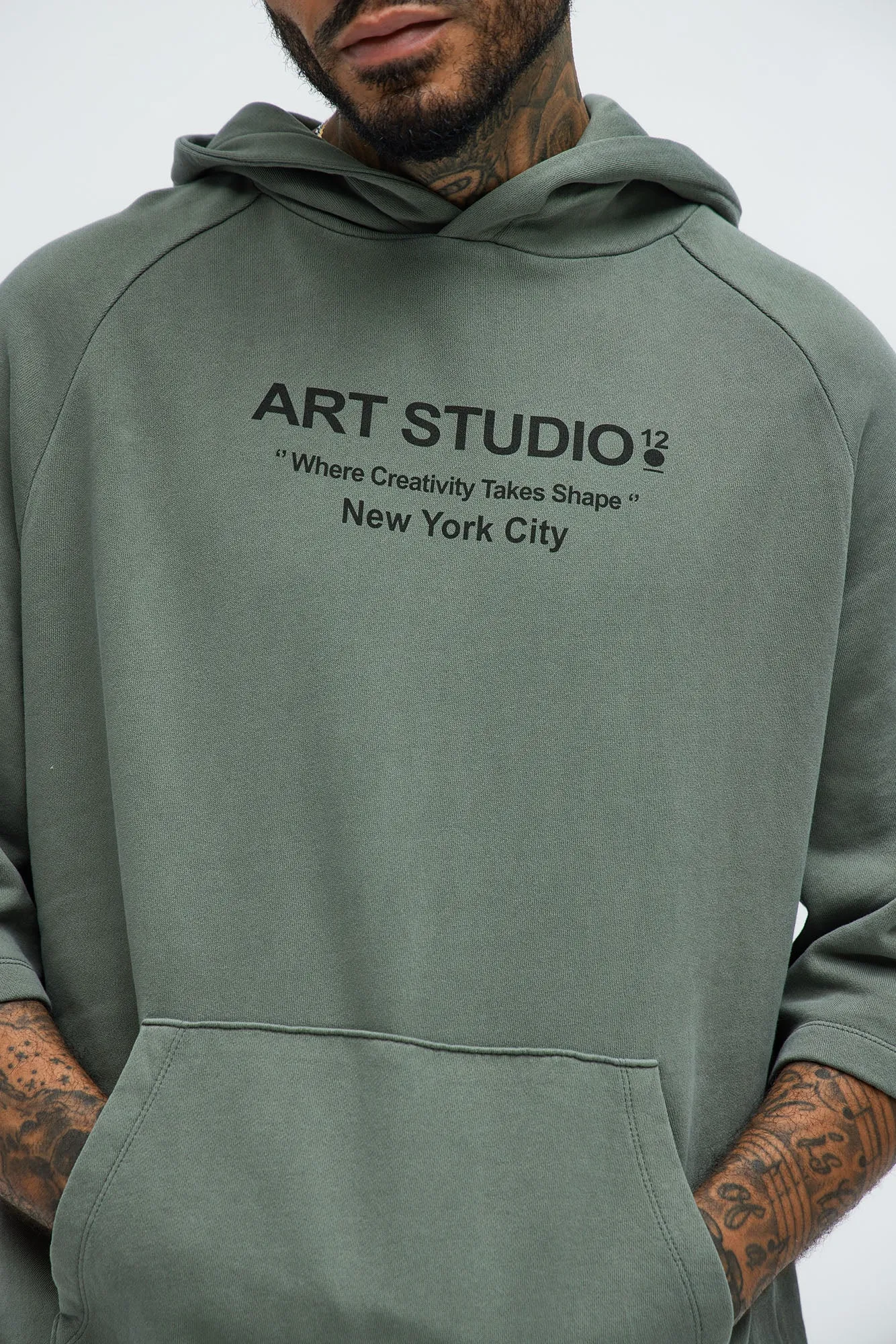 Art Studio NYC Hoodie - Charcoal