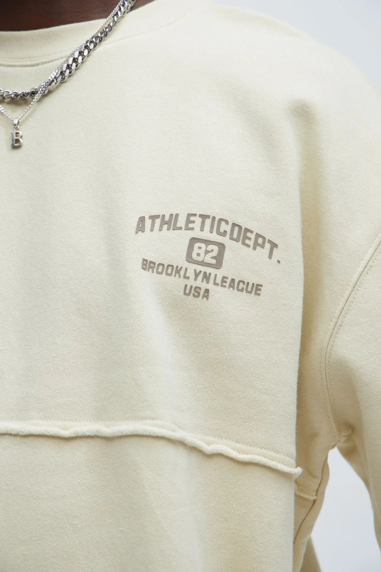 Athletic Dept. Crewneck Sweatshirt - Tan