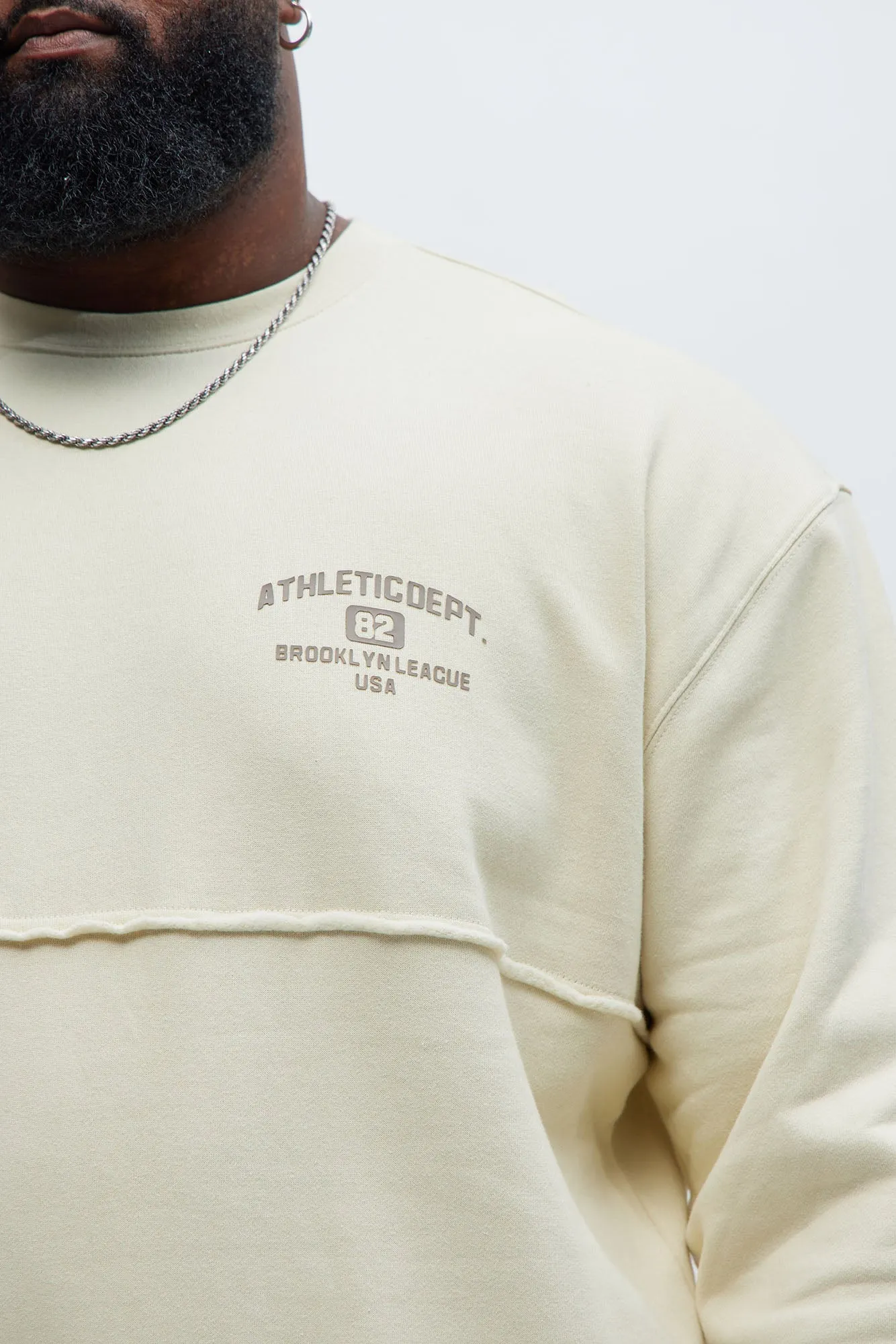 Athletic Dept. Crewneck Sweatshirt - Tan