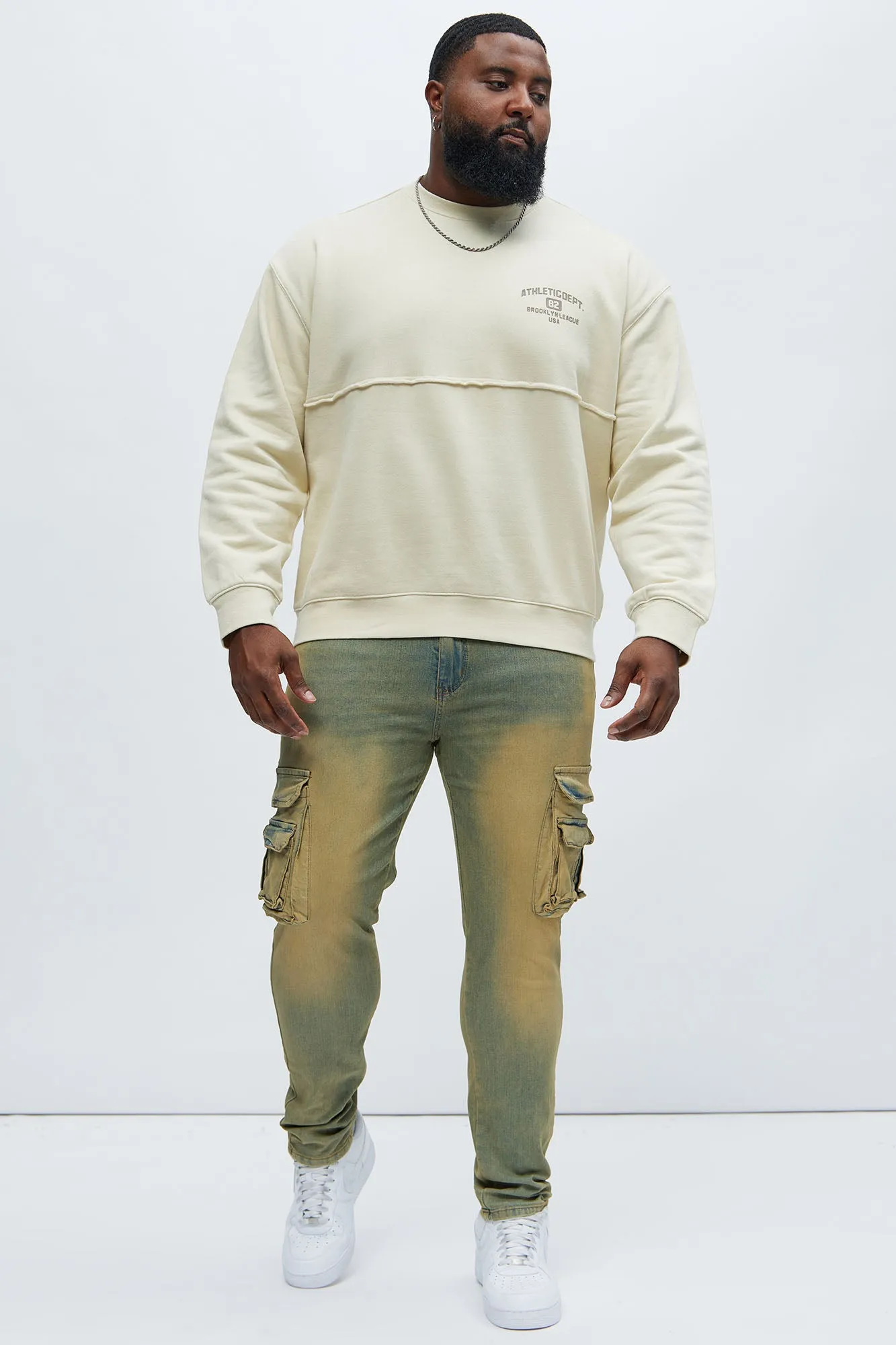 Athletic Dept. Crewneck Sweatshirt - Tan