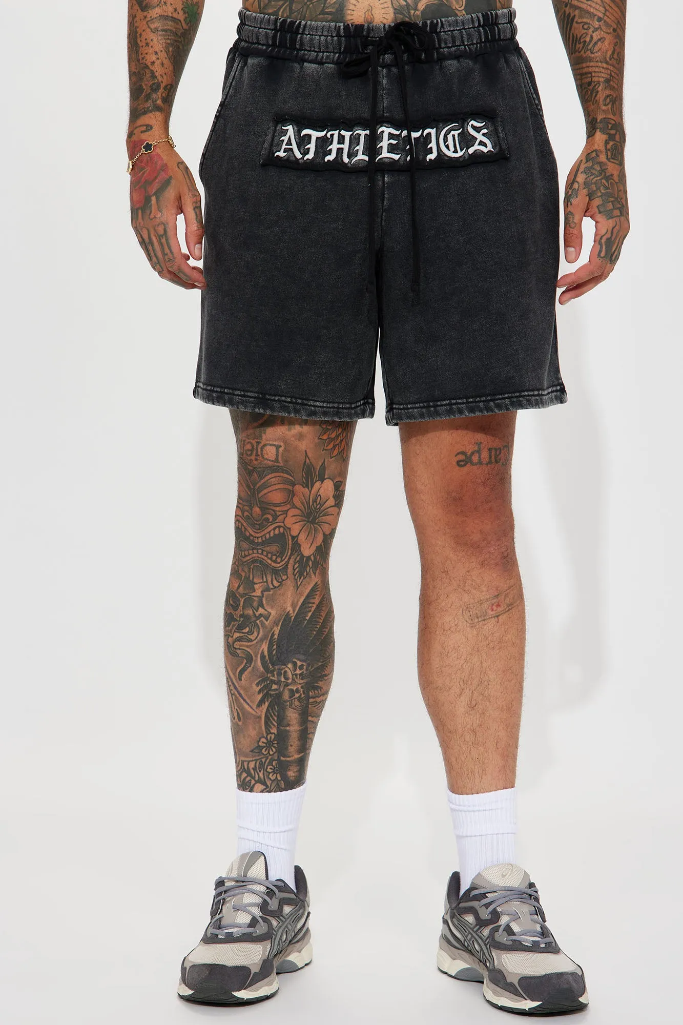 Athletics Relaxed Sweatshort - Black