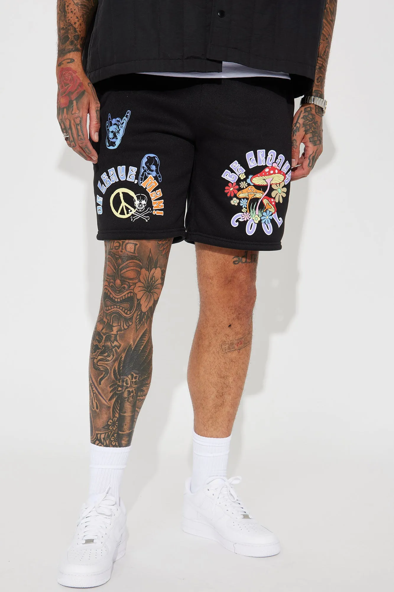 Be Groovy Shorts - Black