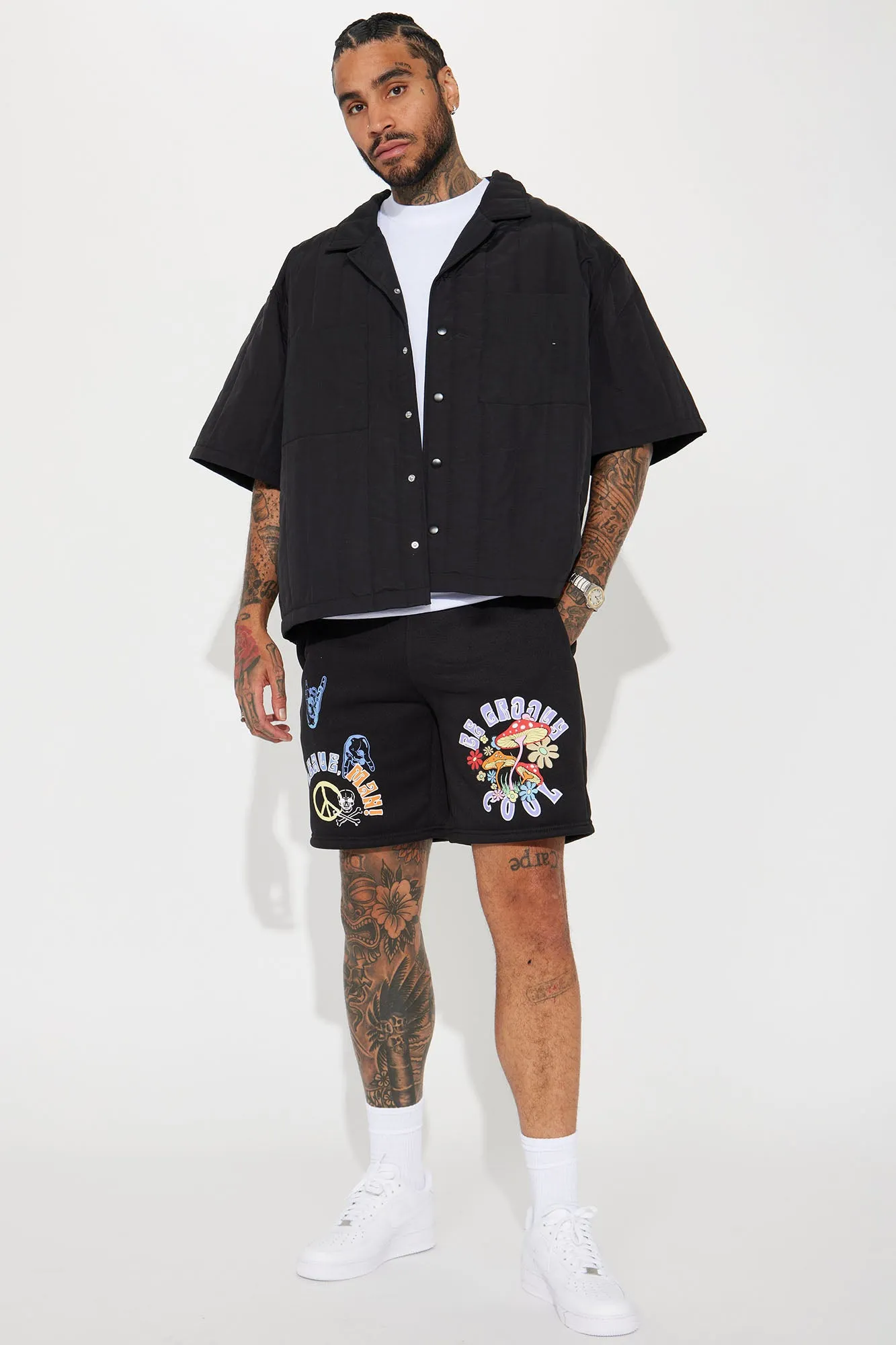 Be Groovy Shorts - Black