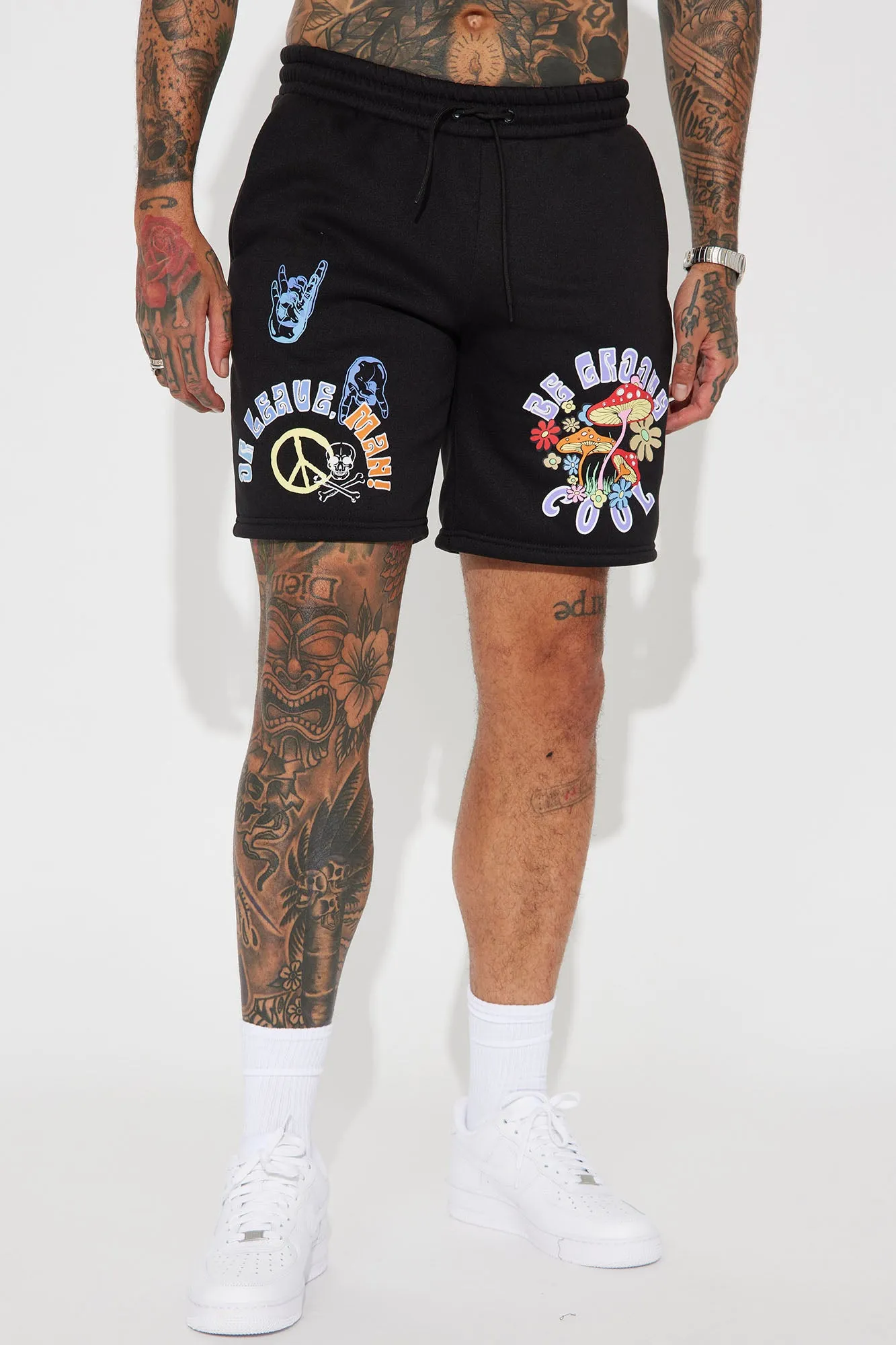 Be Groovy Shorts - Black