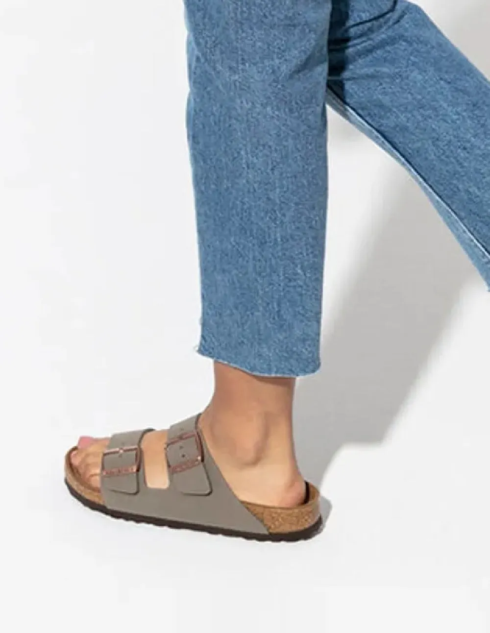 Birkenstock Arizona BFBC Grises Mujer