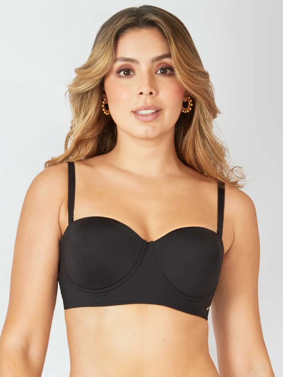 Brasier Strapless Negro