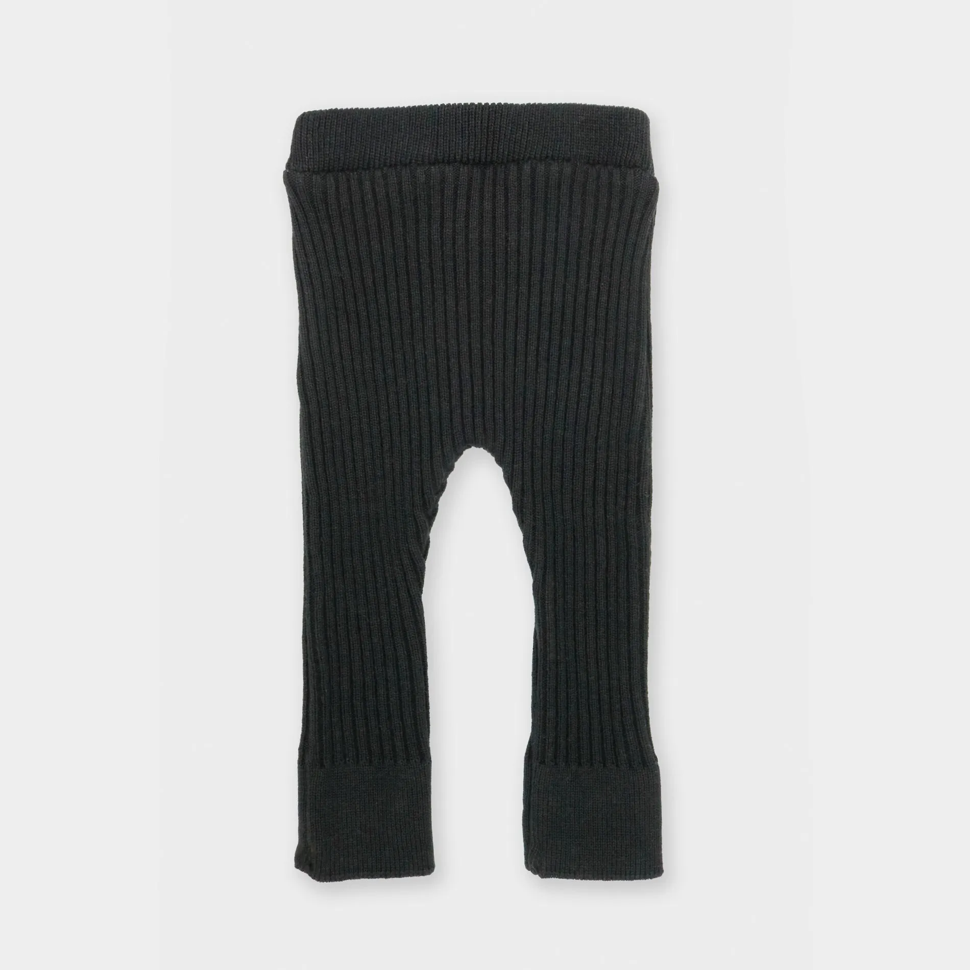 Calça Canelada Tricot - Preto