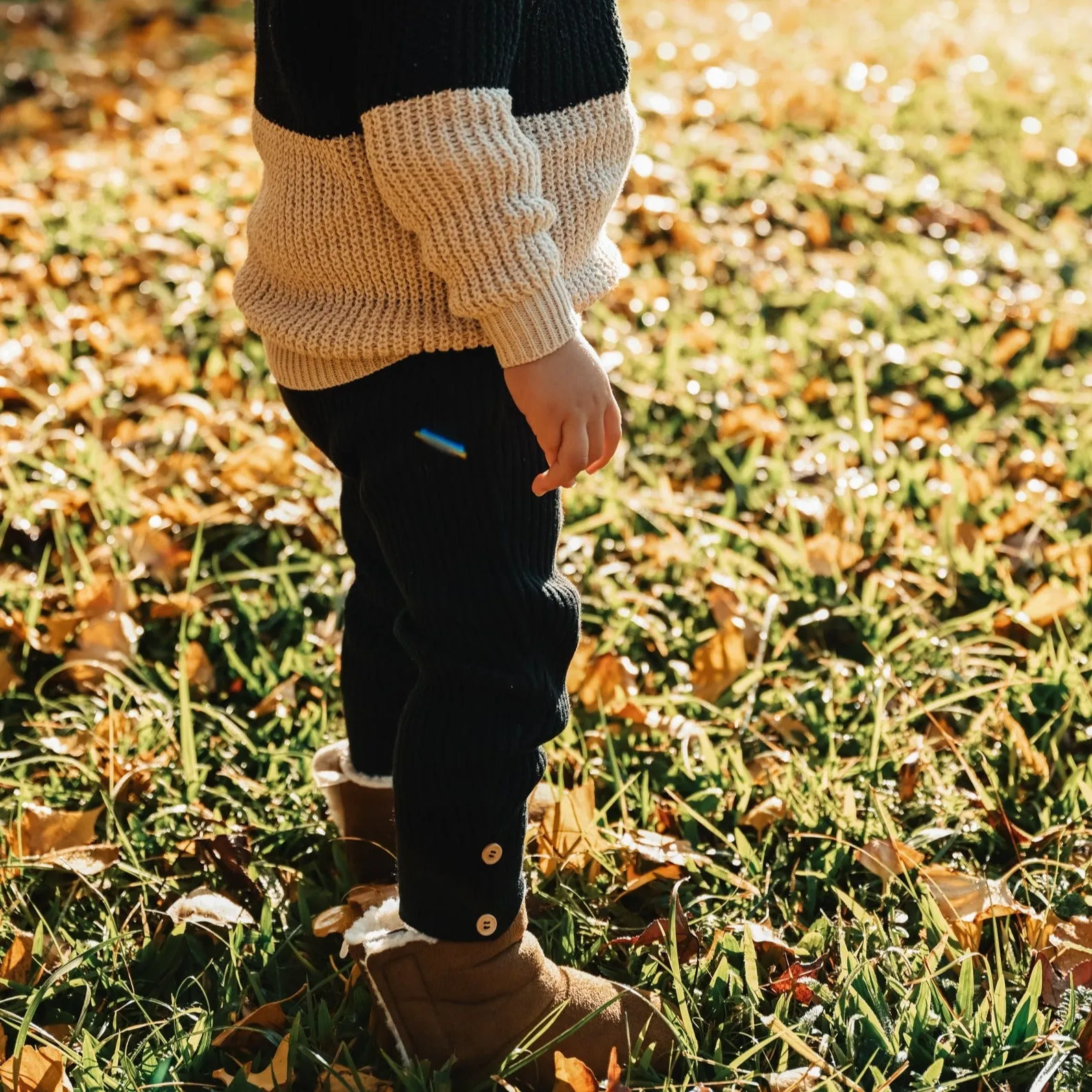 Calça Canelada Tricot - Preto