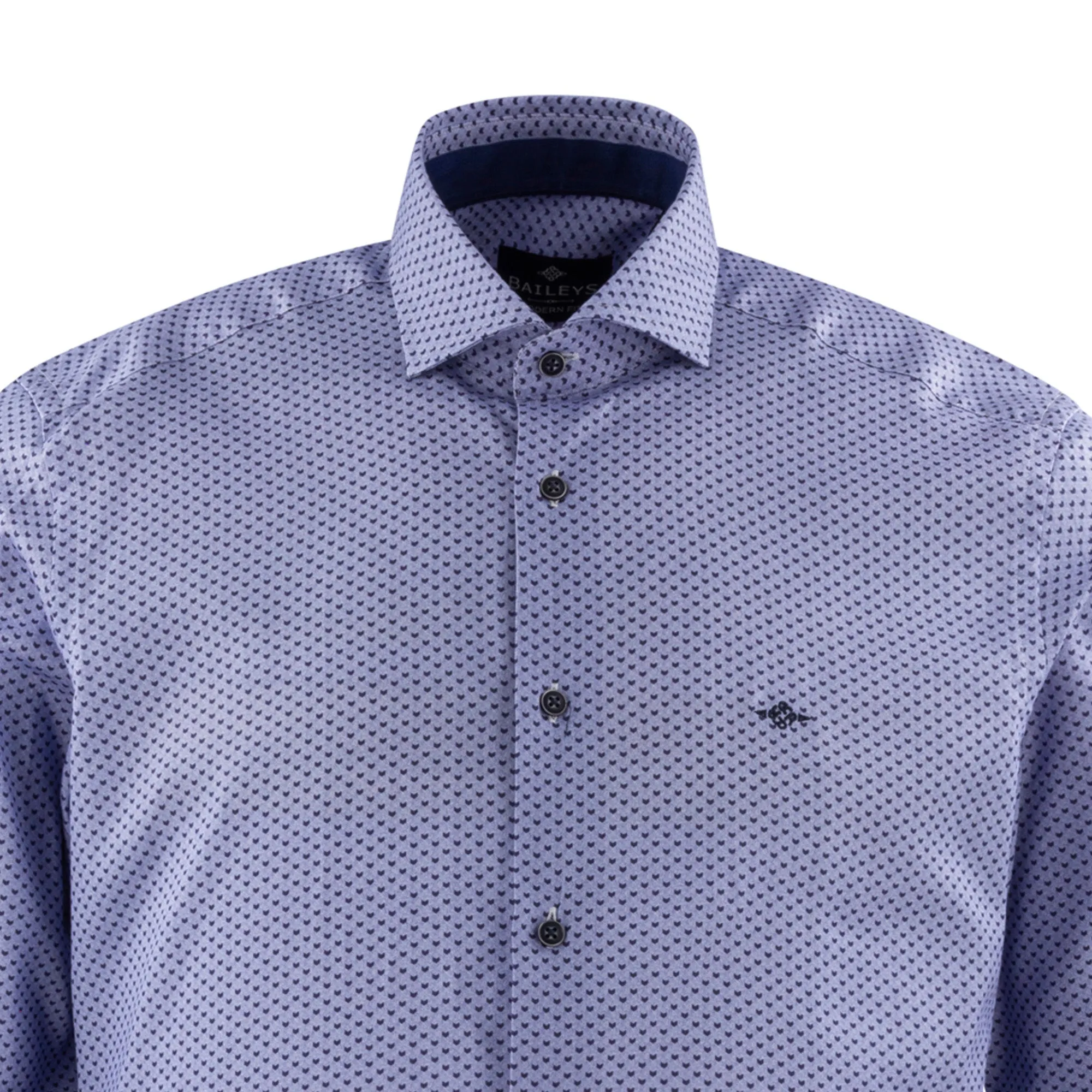 Camisa estampada slim fit 427824