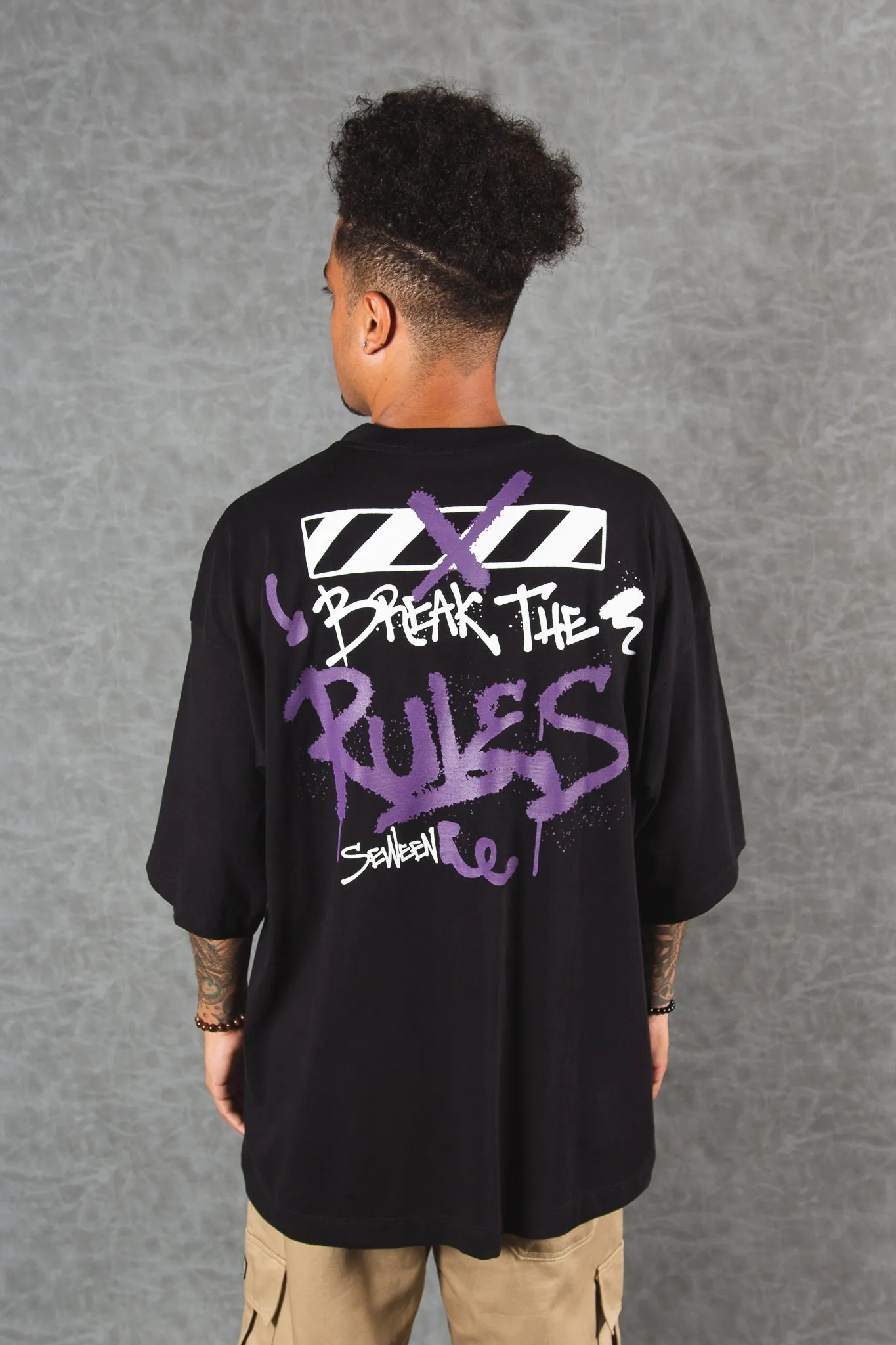 Camiseta Oversized Break The Rules