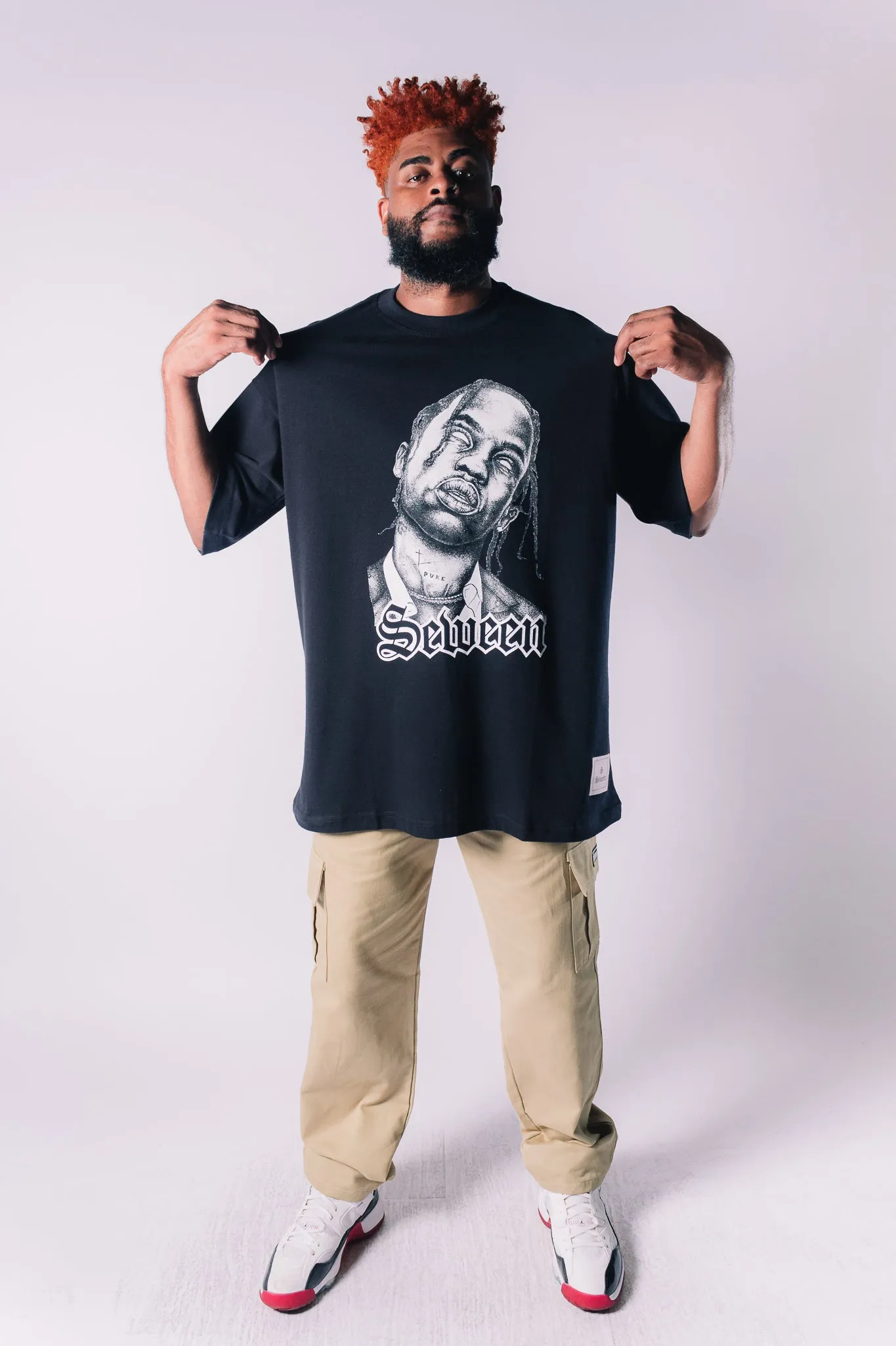 Camiseta Oversized Travis Scott