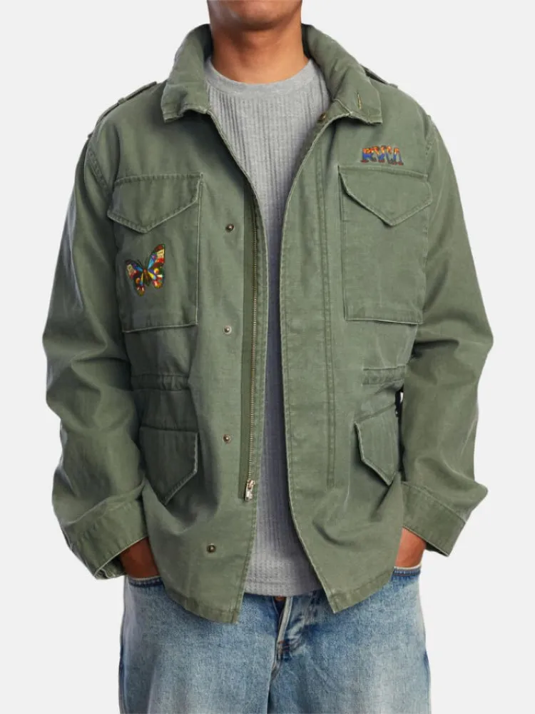 Casaca para Hombre RVCA LIGHT MEL G M65 JACKE ARM