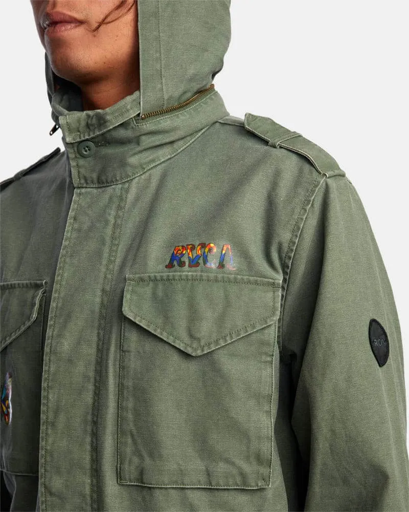 Casaca para Hombre RVCA LIGHT MEL G M65 JACKE ARM