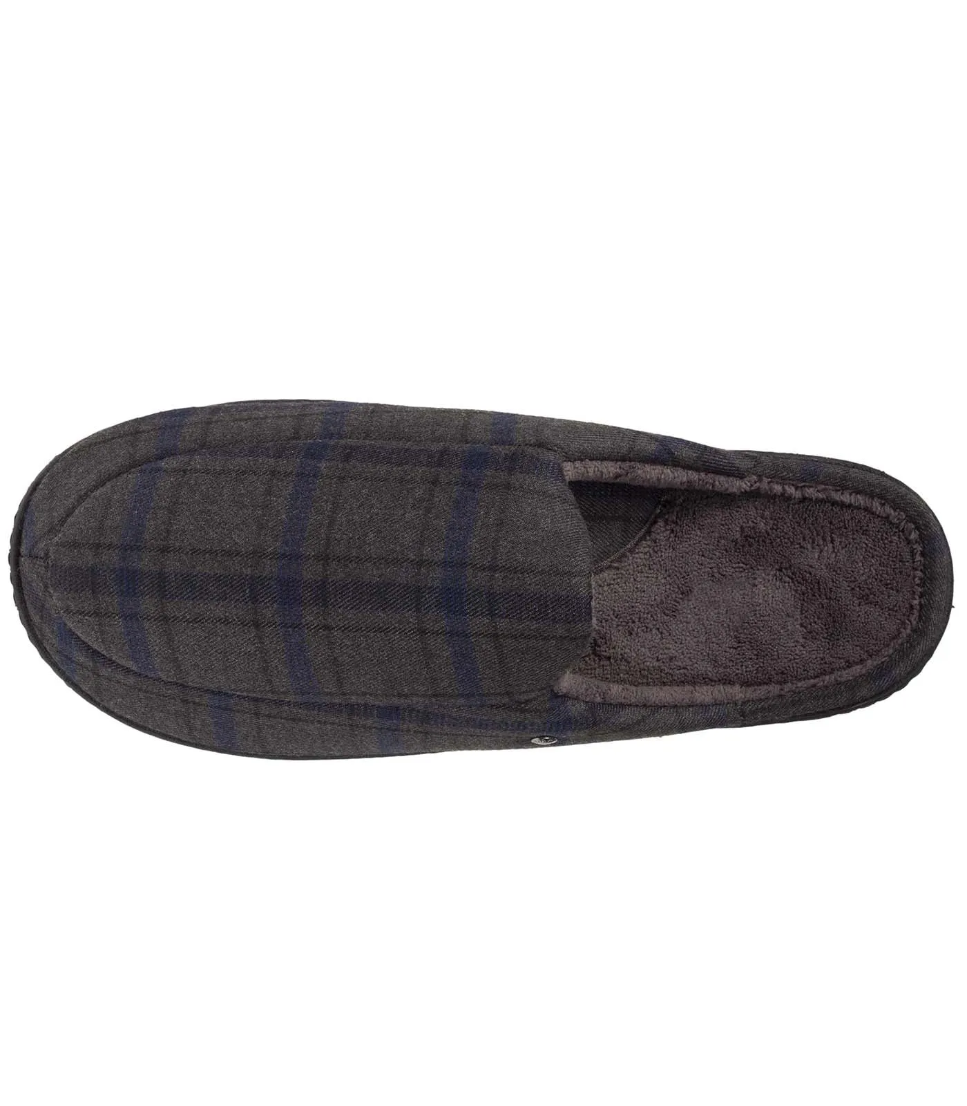 Chaussons mules Homme Tartan