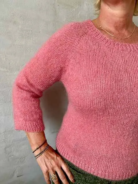 Emmeline sweater af Katrine Hannibal, strikkeopskrift