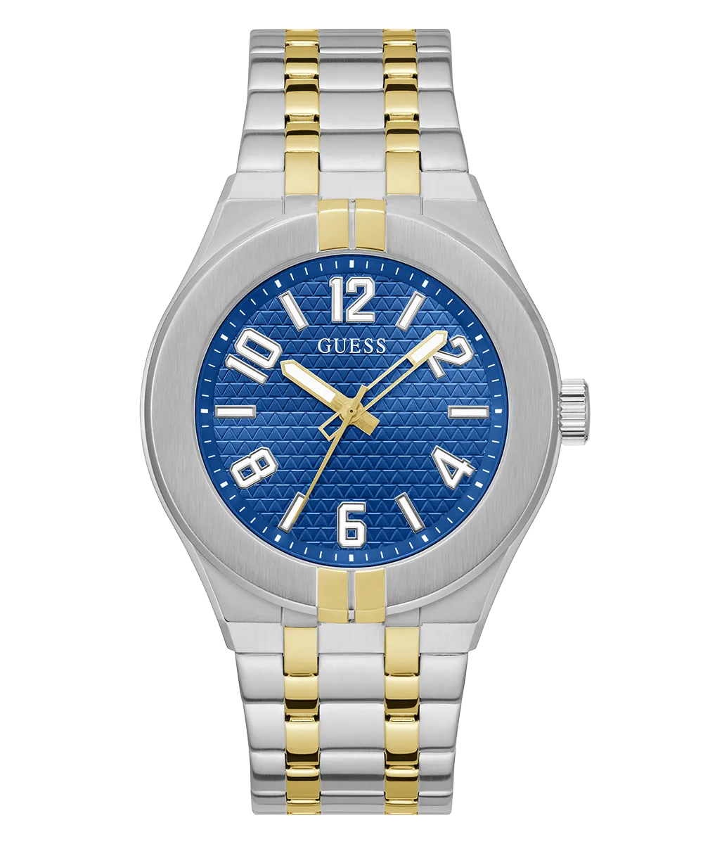 GUESS Mens 2-Tone Analog Watch