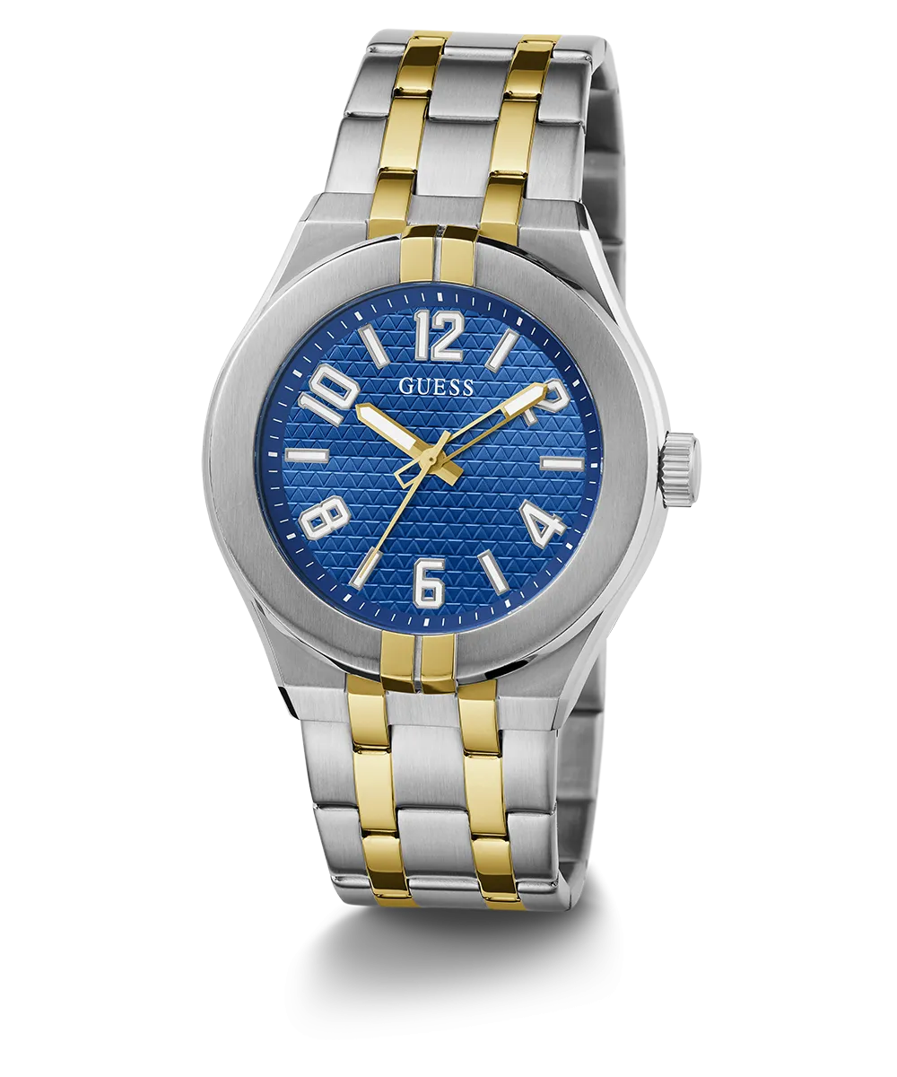 GUESS Mens 2-Tone Analog Watch